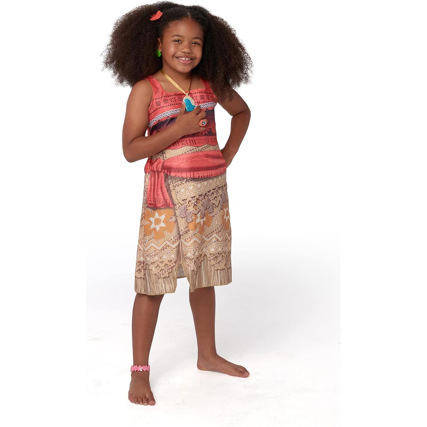 Baúl de Disfraces Moana Disney 11 Piezas Niñas 4-6x