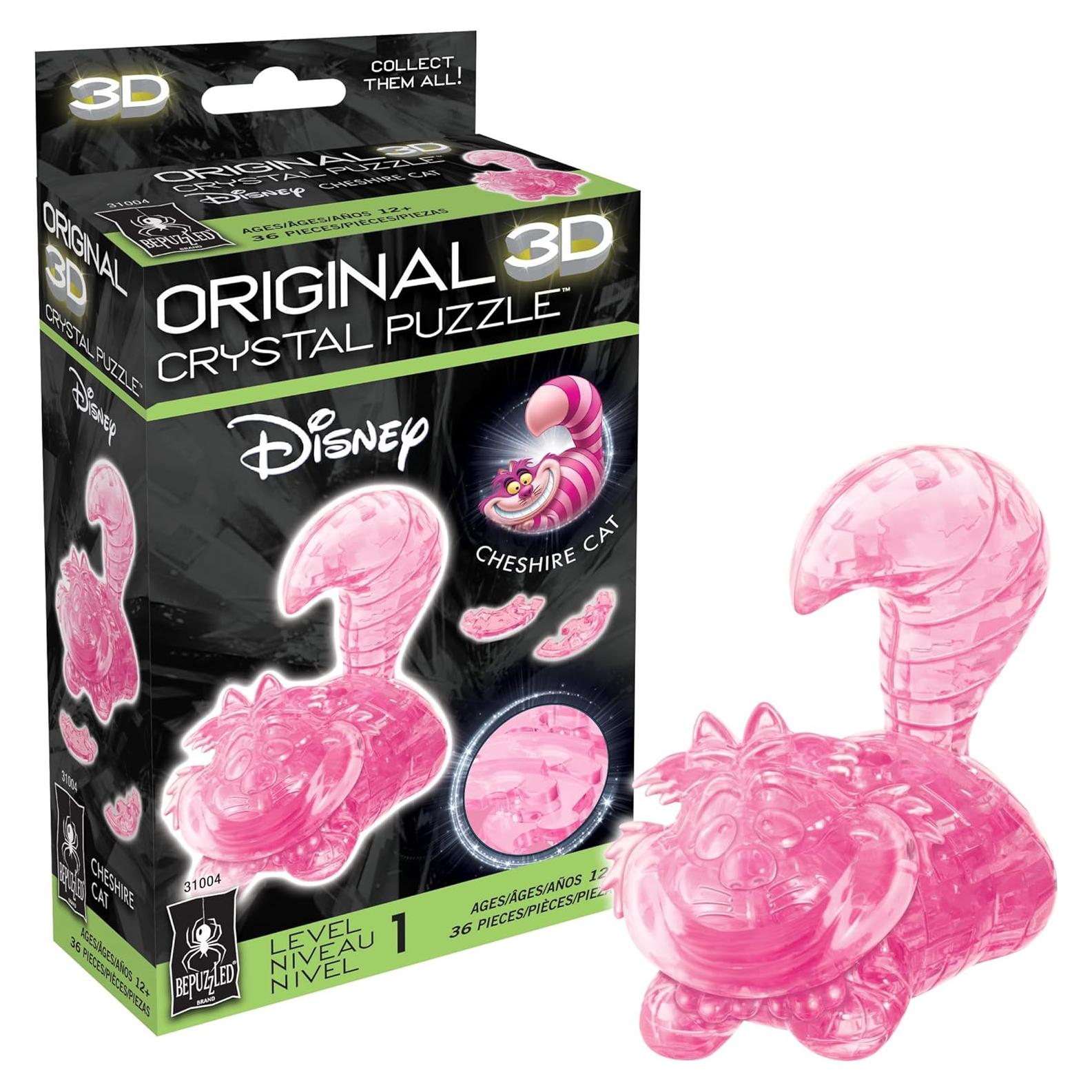 Rompecabezas 3D BePuzzled Gato de Cheshire Disney 14.6 cm