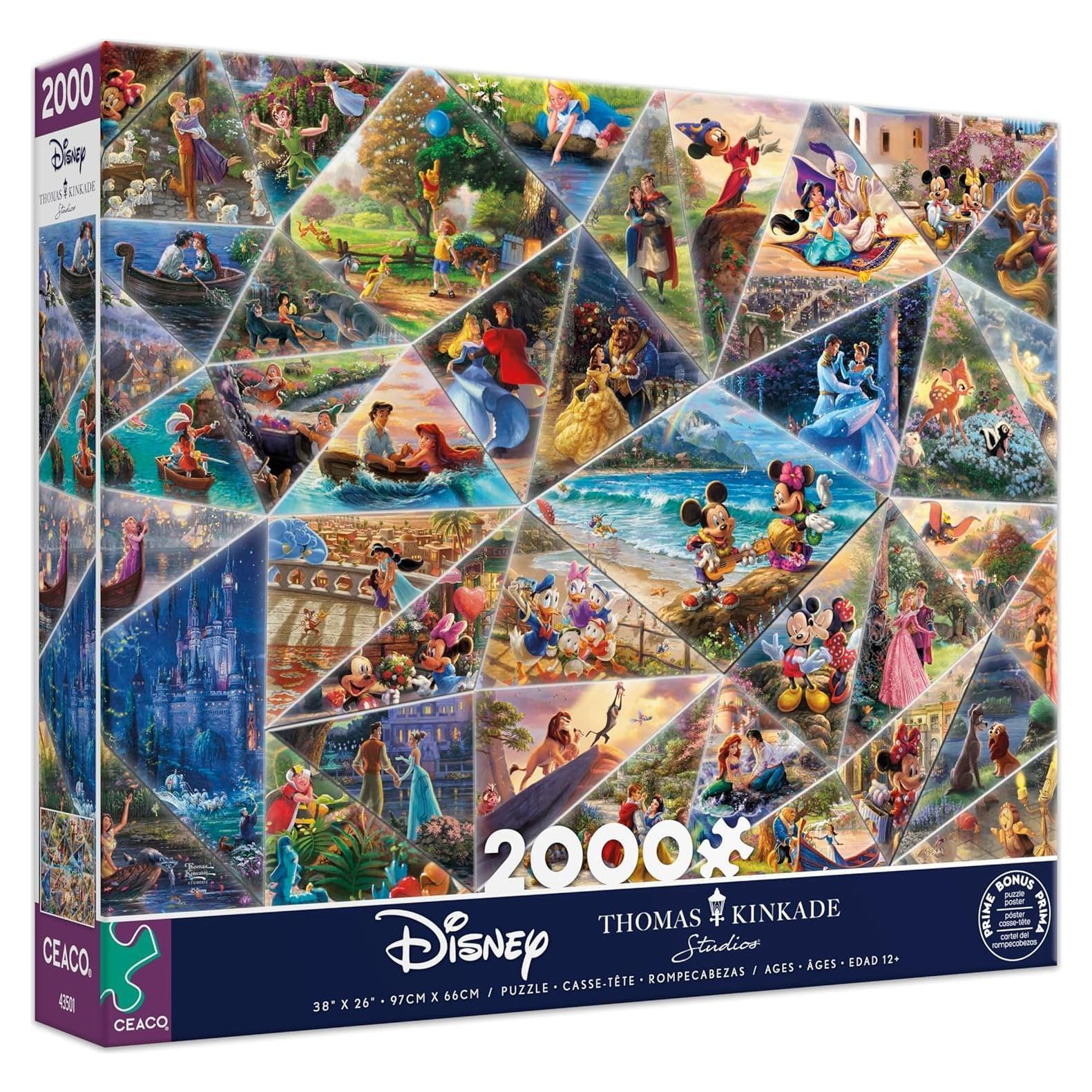 Rompecabezas Ceaco 2000 Piezas Disney Thomas Kinkade 97x67cm