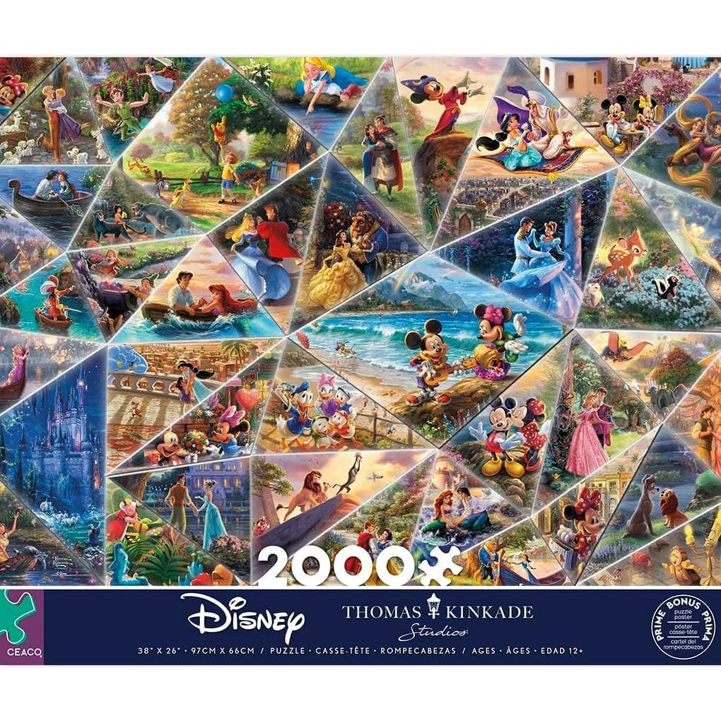 Rompecabezas Ceaco 2000 Piezas Disney Thomas Kinkade 97x67cm
