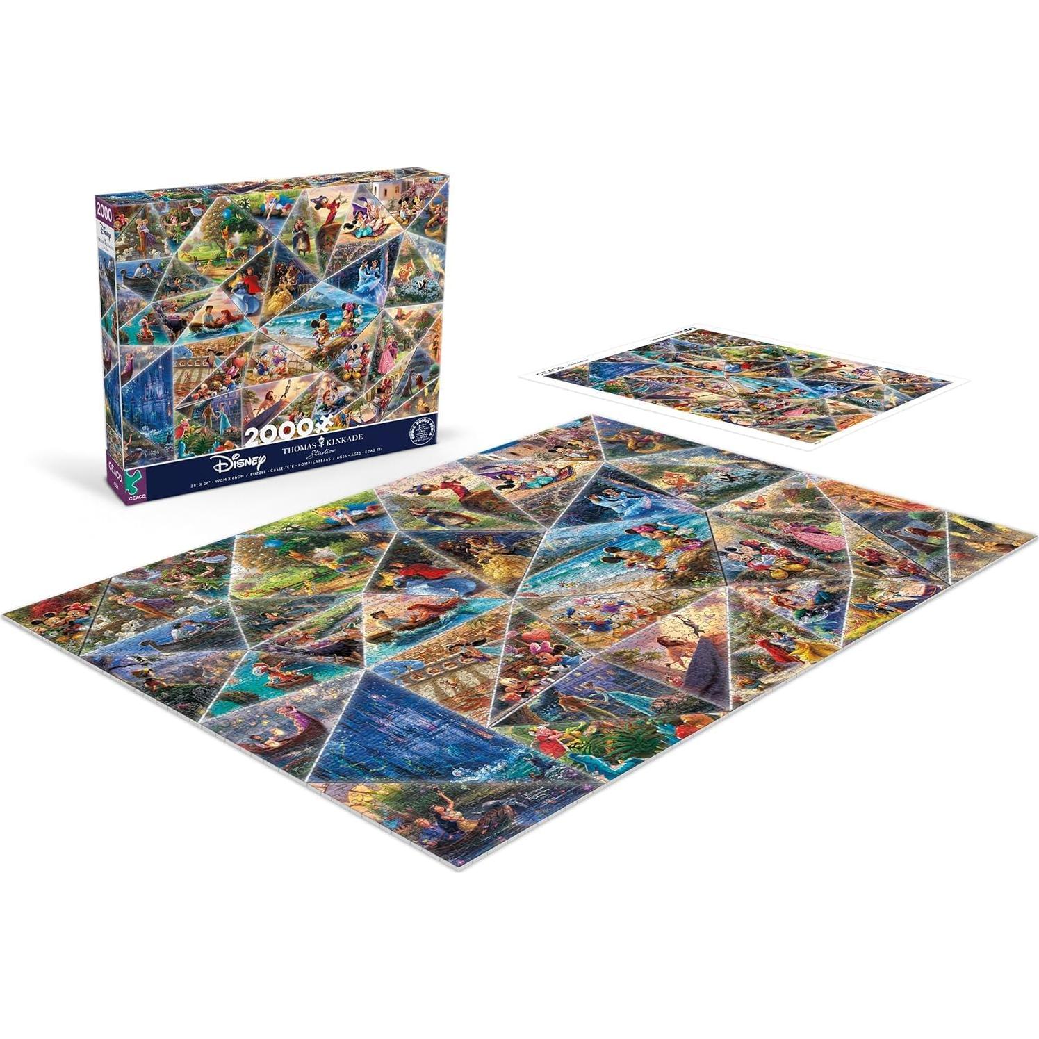 Rompecabezas Ceaco 2000 Piezas Disney Thomas Kinkade 97x67cm