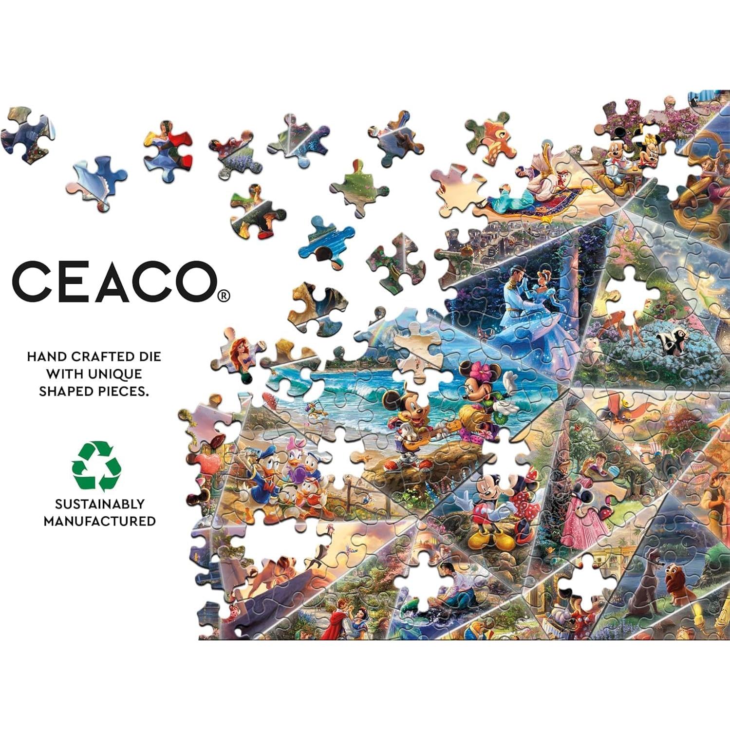 Rompecabezas Ceaco 2000 Piezas Disney Thomas Kinkade 97x67cm