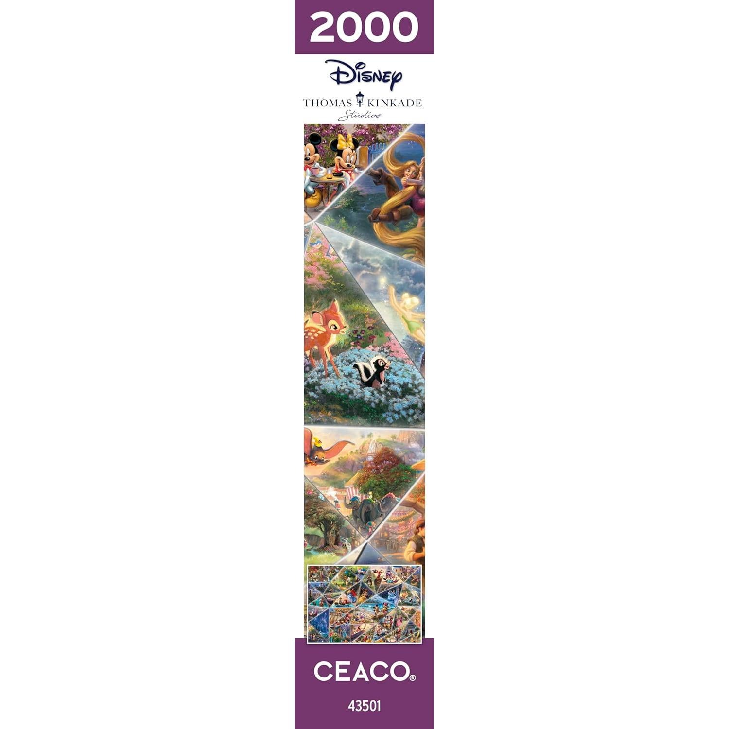 Rompecabezas Ceaco 2000 Piezas Disney Thomas Kinkade 97x67cm