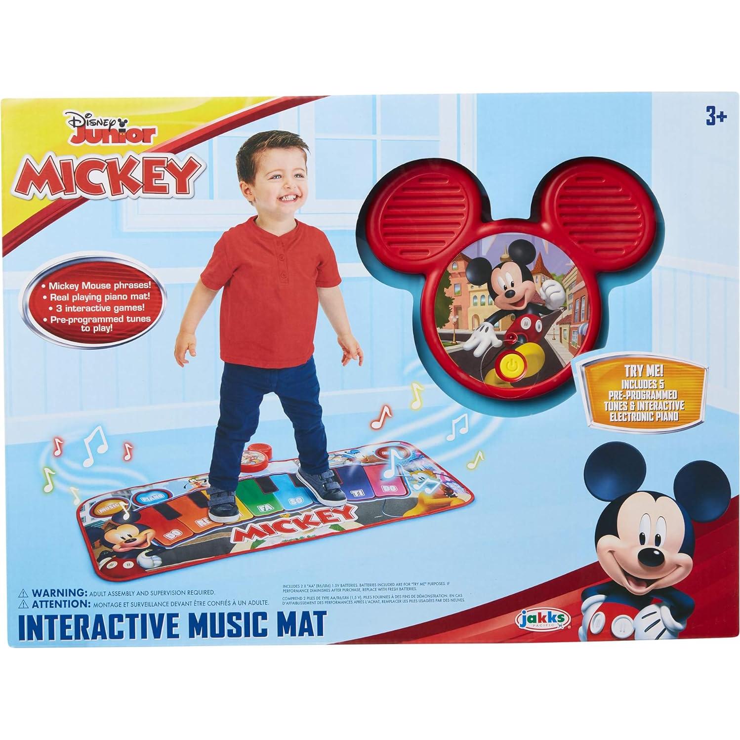 Alfombra Musical Interactiva Mickey Mouse Jakks 91x48 cm