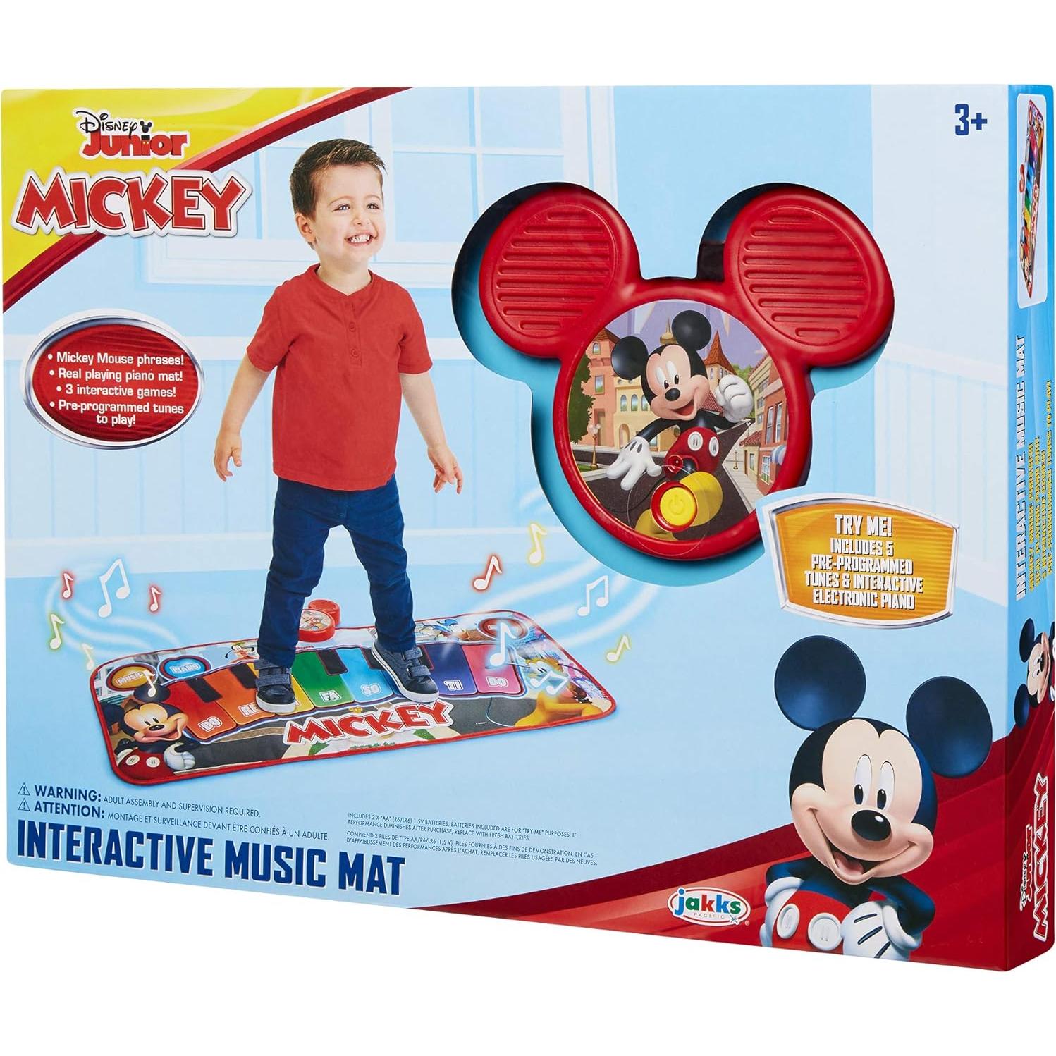 Alfombra Musical Interactiva Mickey Mouse Jakks 91x48 cm