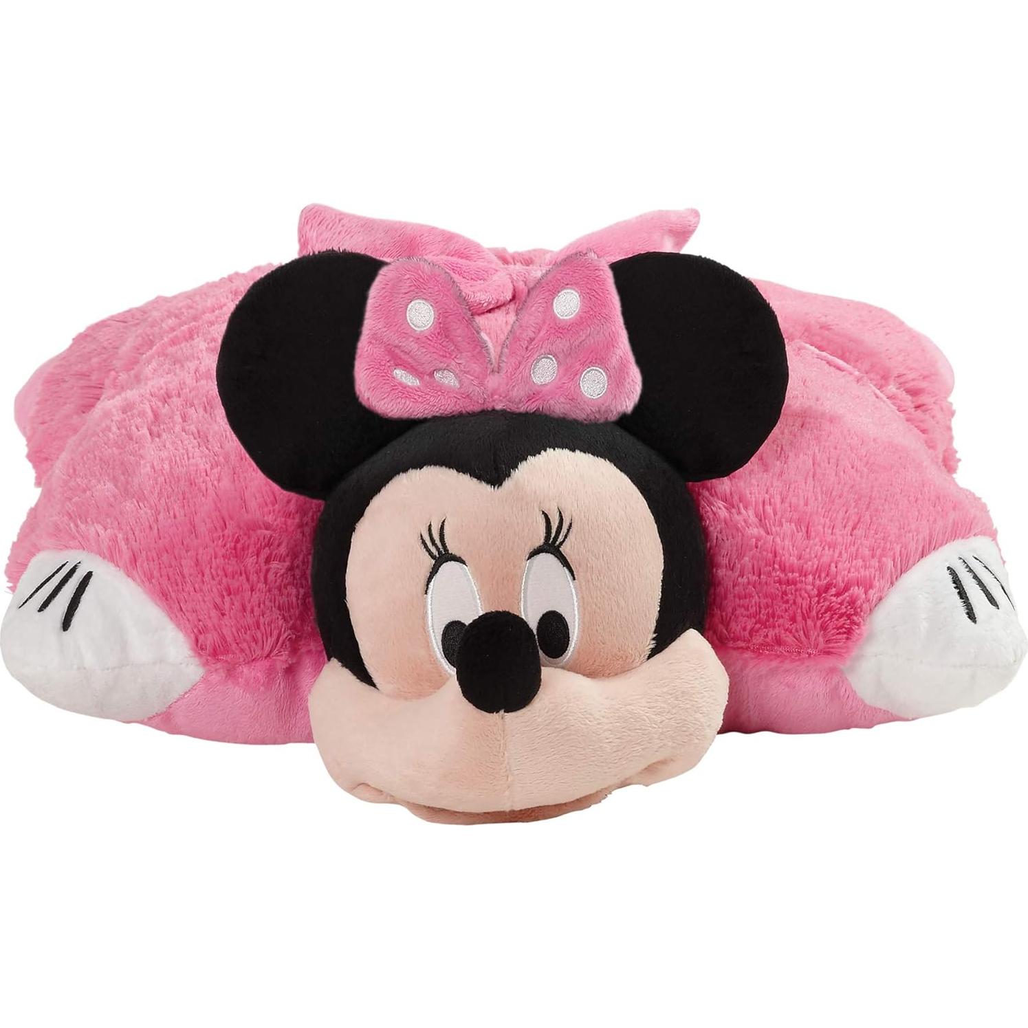Almohada Mascota Minnie Mouse Rosa Pillow Pets 40x10 cm