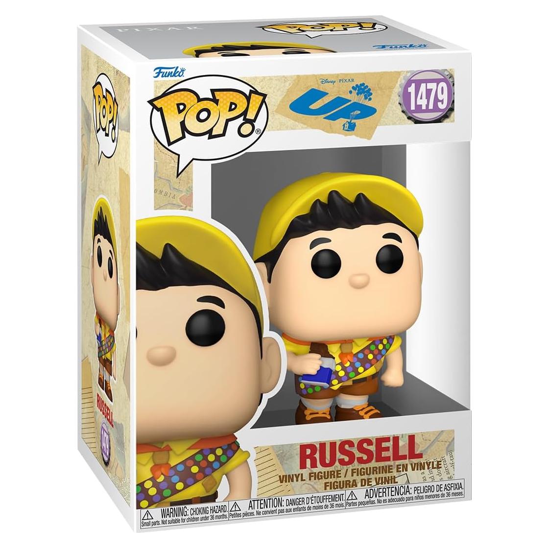 Figura Coleccionable Funko POP! Russell de Up - Vinilo 9.5 cm