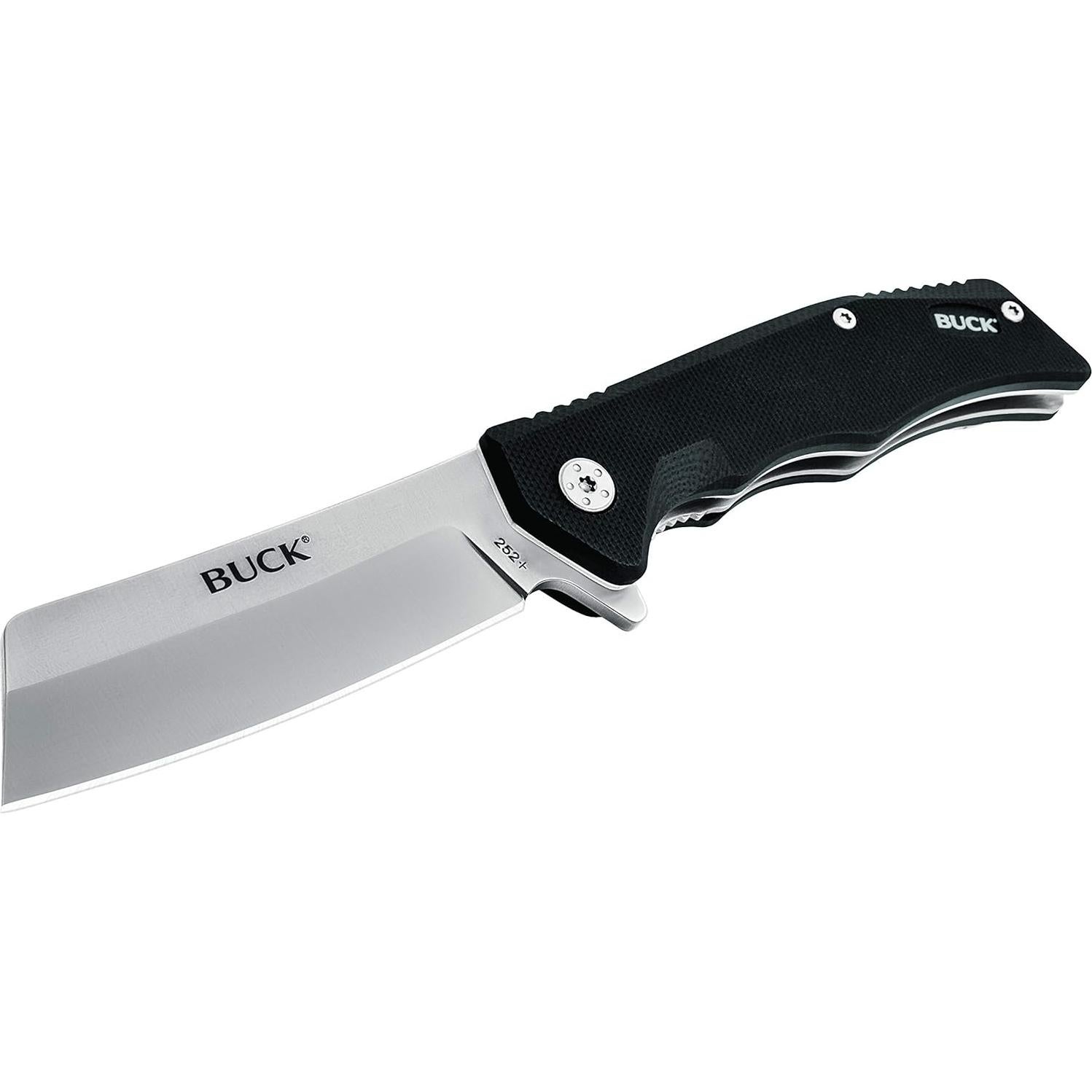 Cuchillo Plegable Buck Knives 252 Trunk Negro 7.3 cm Hoja Inoxidable