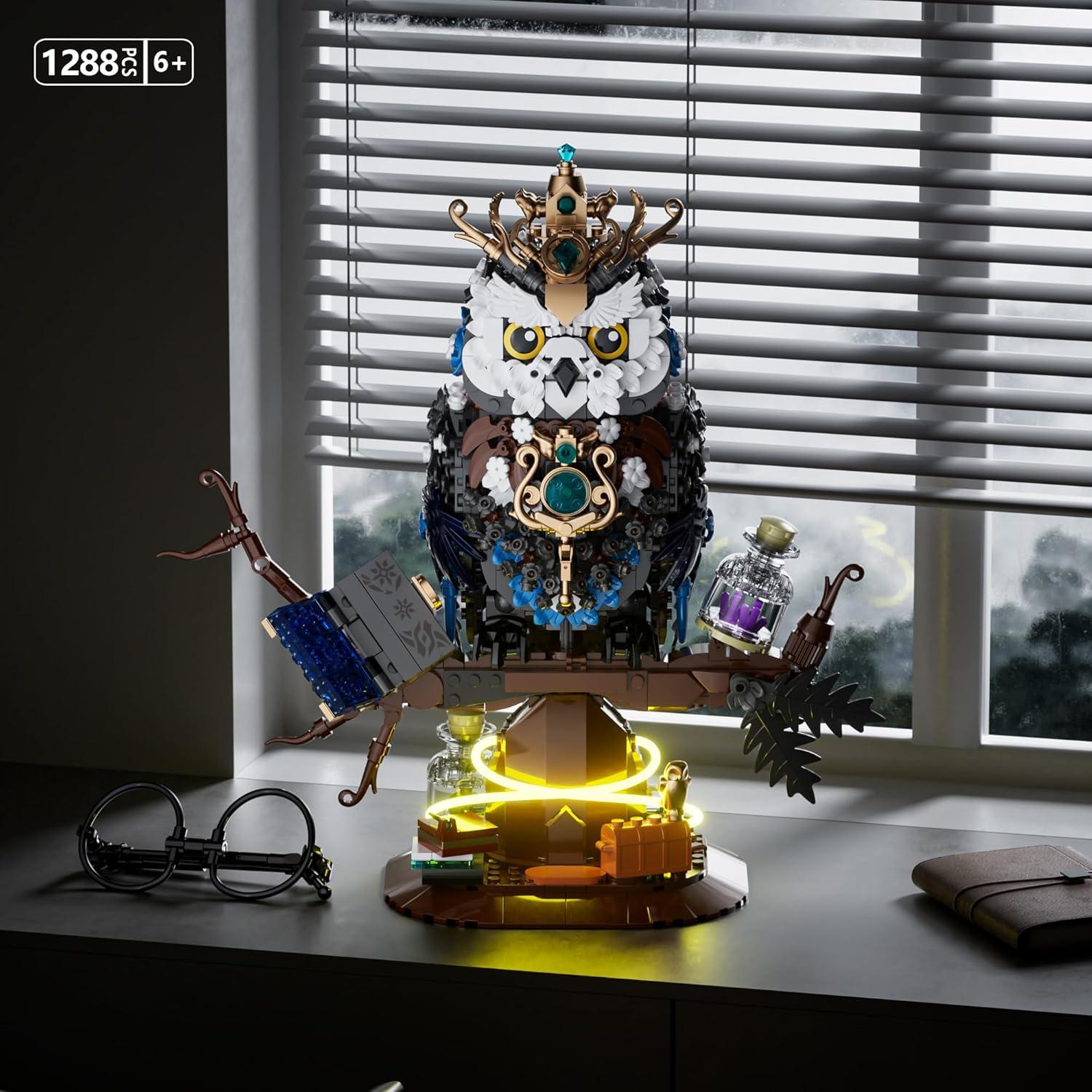 Set de Construcción Búho Mágico QLT 1288 Piezas