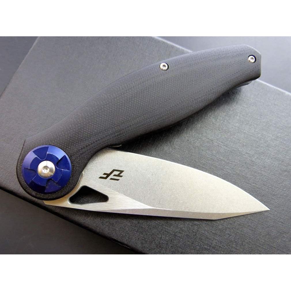 Cuchillo Plegable Eafengrow EF76 EDC Negro Hoja D2 20.8 cm