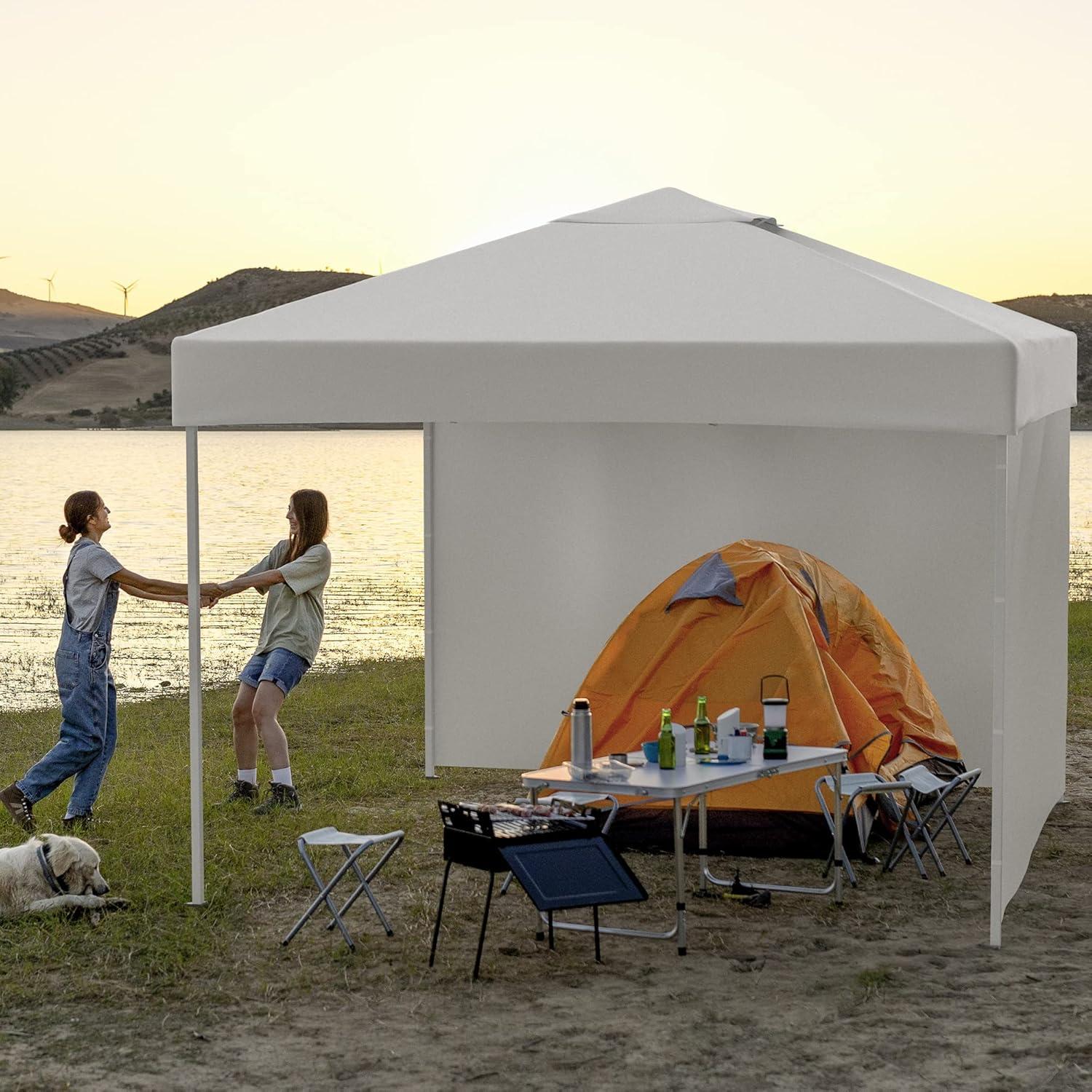 Paredes Laterales Carpa Pop Up Morngardo 3 Piezas 3.05x3.05m