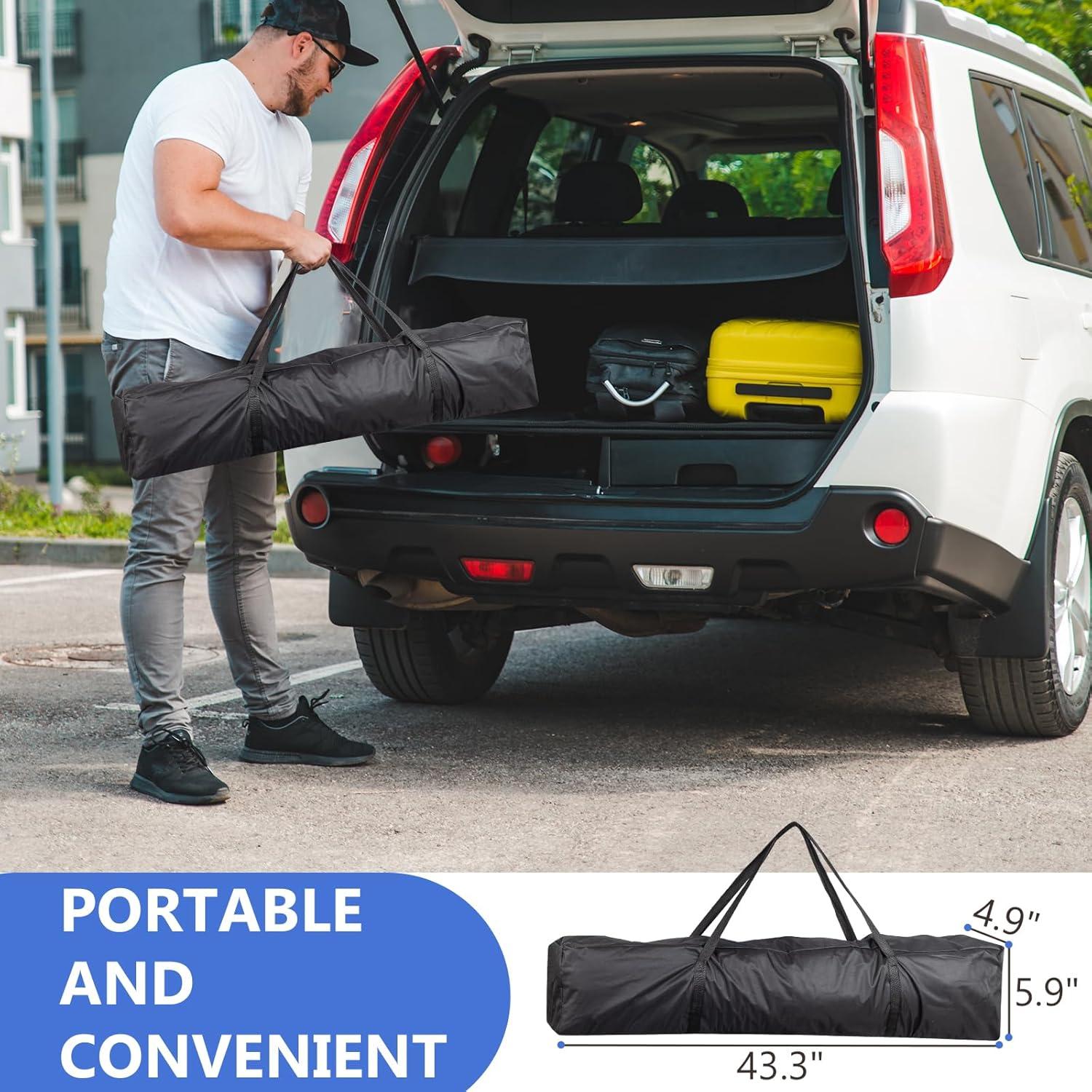 Carpa de Fiesta Impermeable Outvita 2m x 2m con Paredes