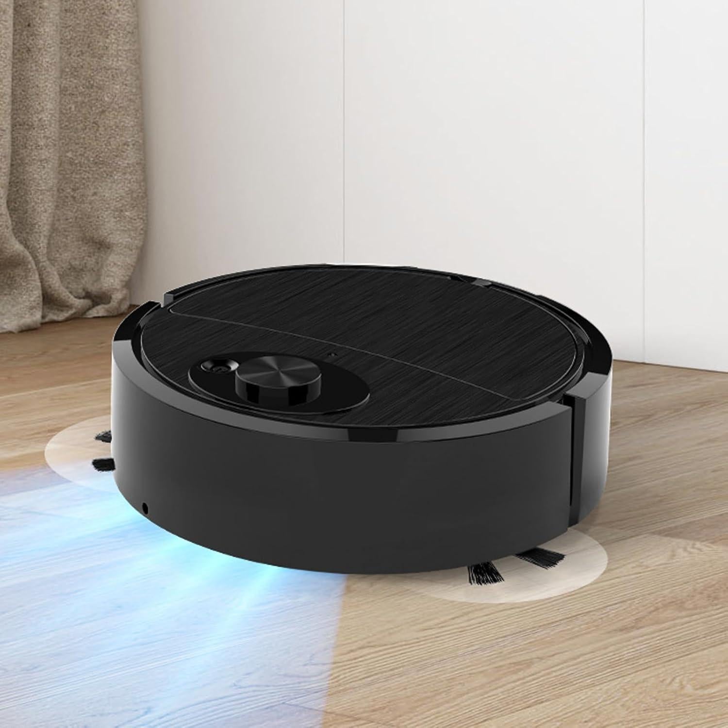 Robot Aspirador Sarkoyar Recargable 3 en 1 Negro 315g