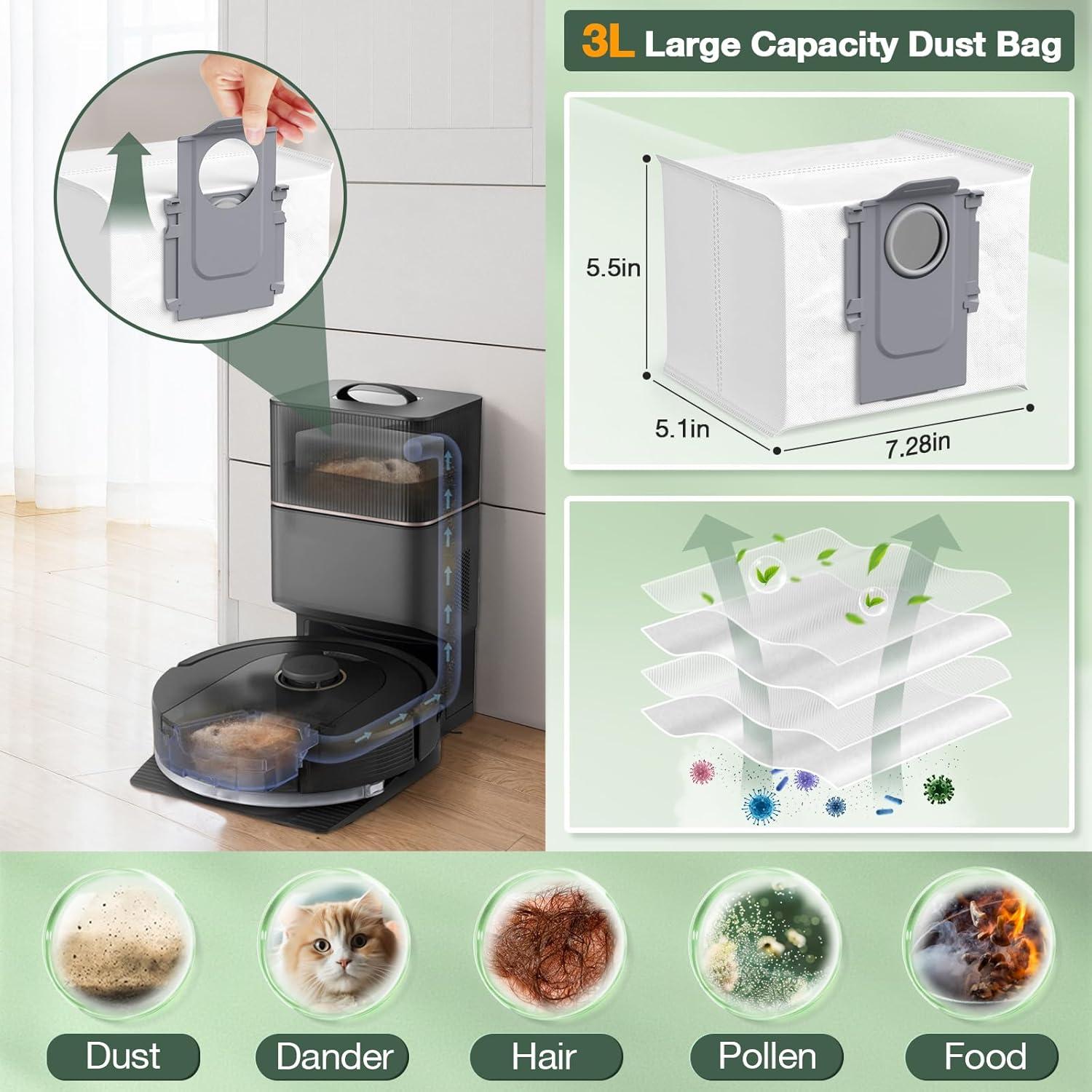 Kit de Accesorios Roborock Q5 Max+ - 14 Piezas Repuesto