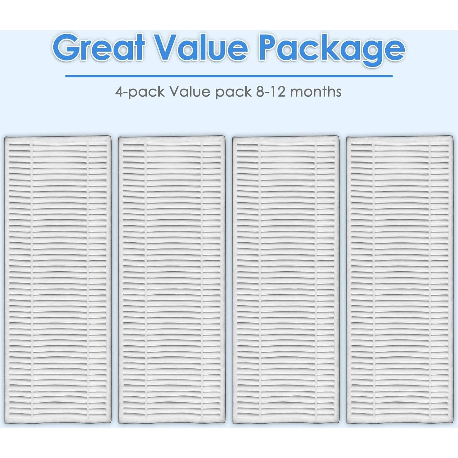 Filtro HEPA COWINORY M210 4 Piezas para Aspiradora Robot