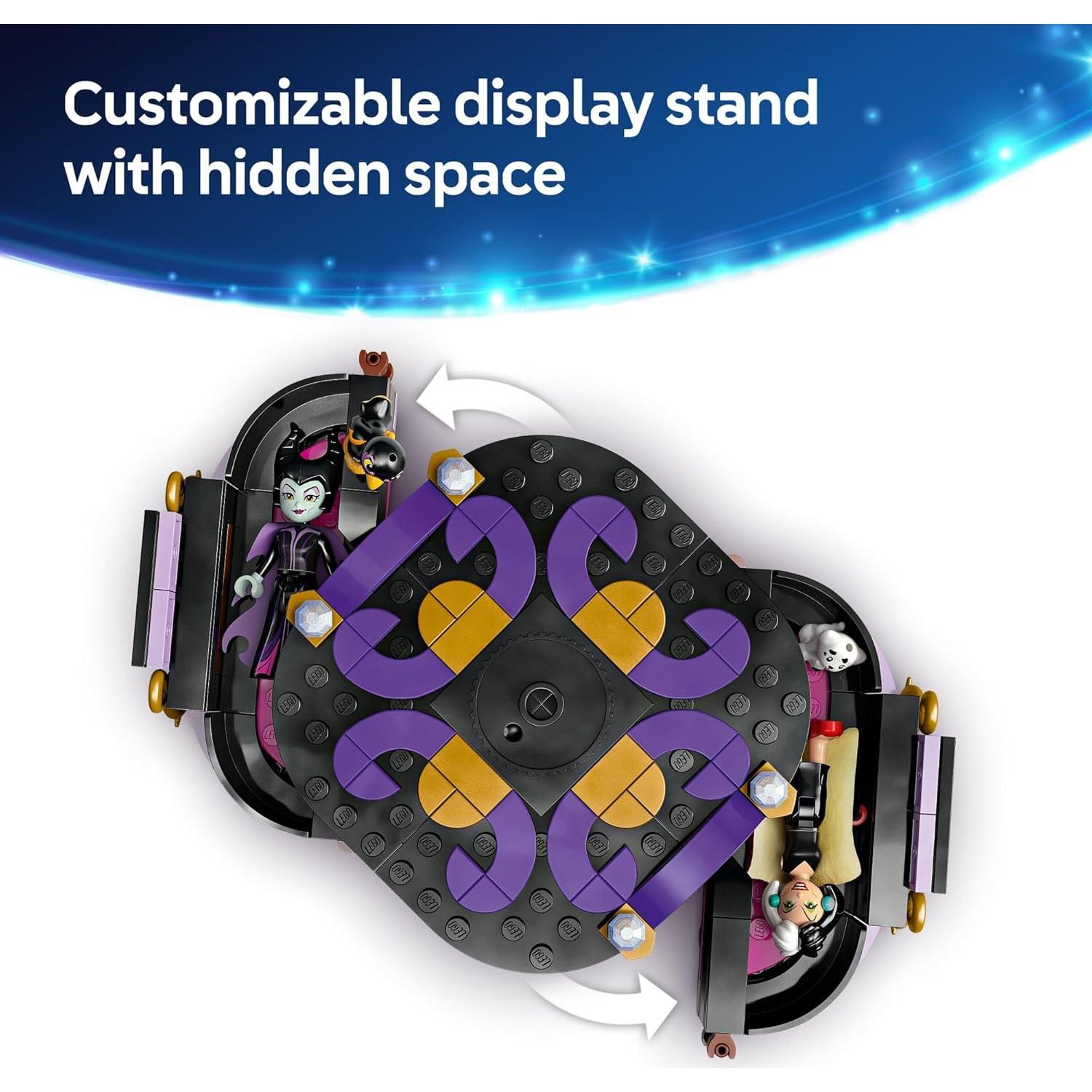 LEGO Vestidos de Malefica y Cruella de Vil 43262 - Juguete de Construcción para Niños 9+