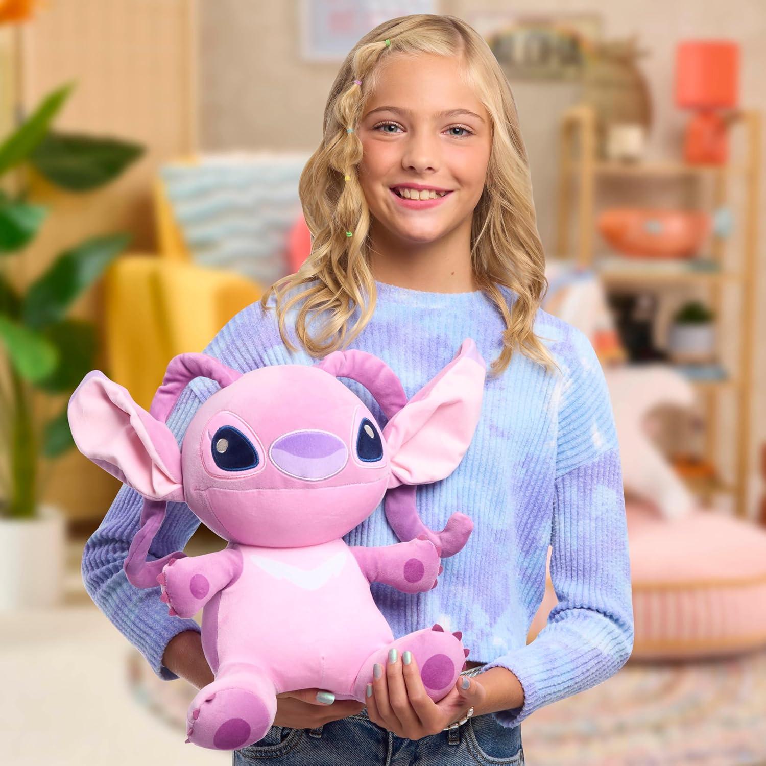 Peluche Pesado Disney Stitch Angel 35.56 cm Just Play