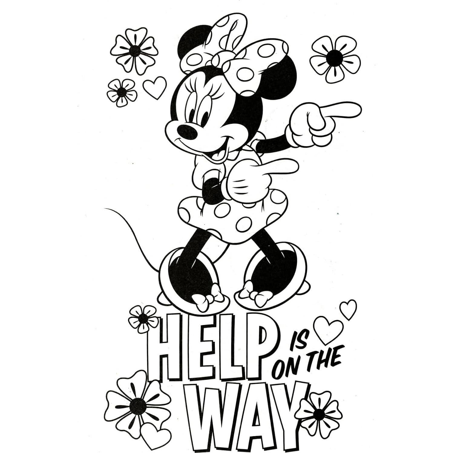 Paquete de Libros para Colorear Disney Minnie Mouse - Bendon