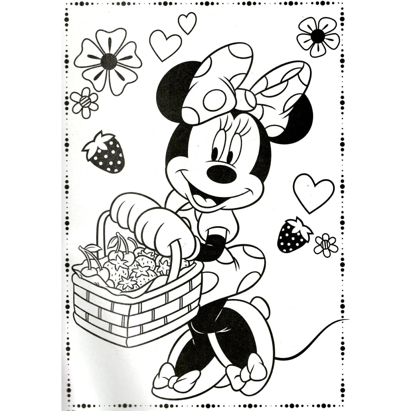 Paquete de Libros para Colorear Disney Minnie Mouse - Bendon