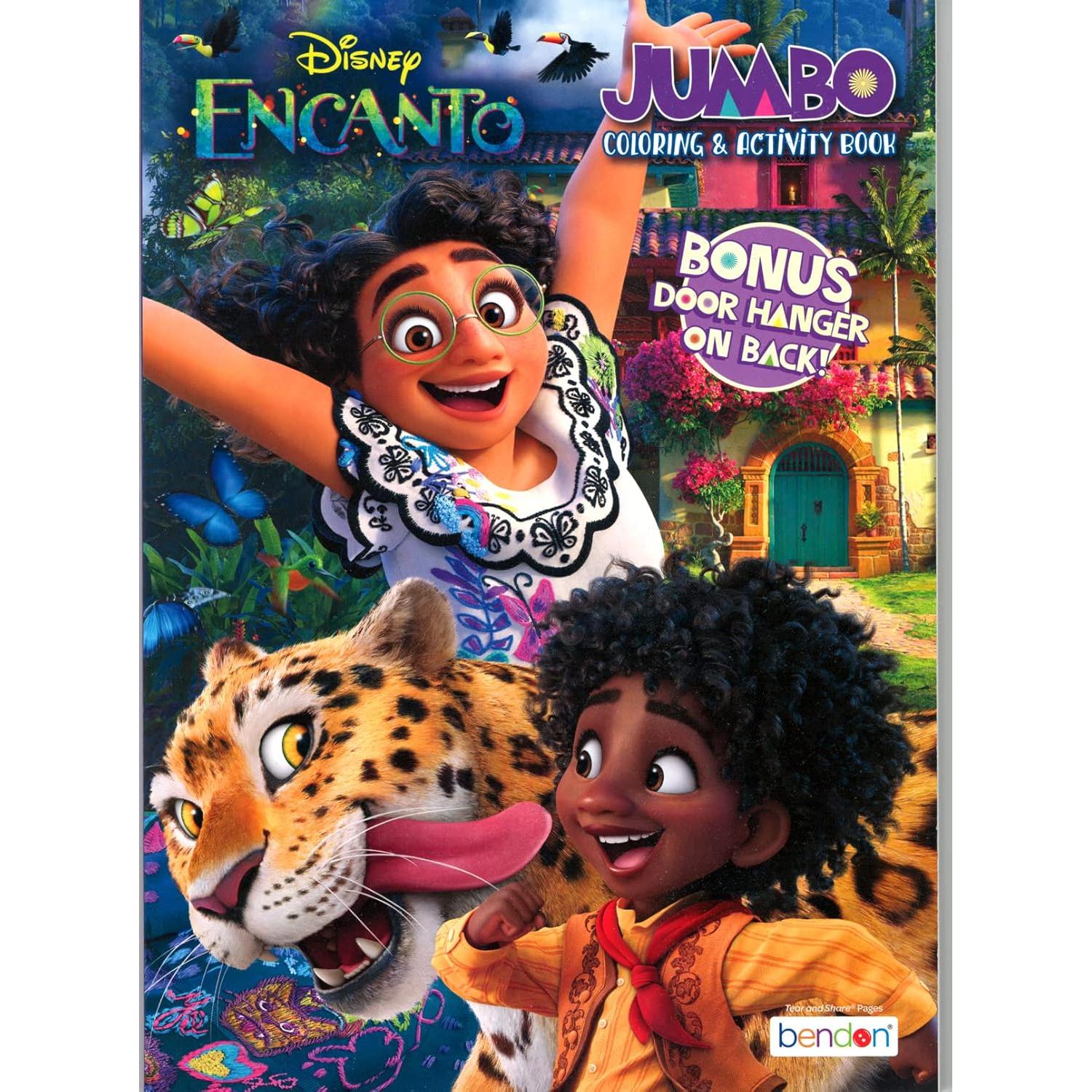 Conjunto de Libros para Colorear Disney - 4 Libros + Pegatinas