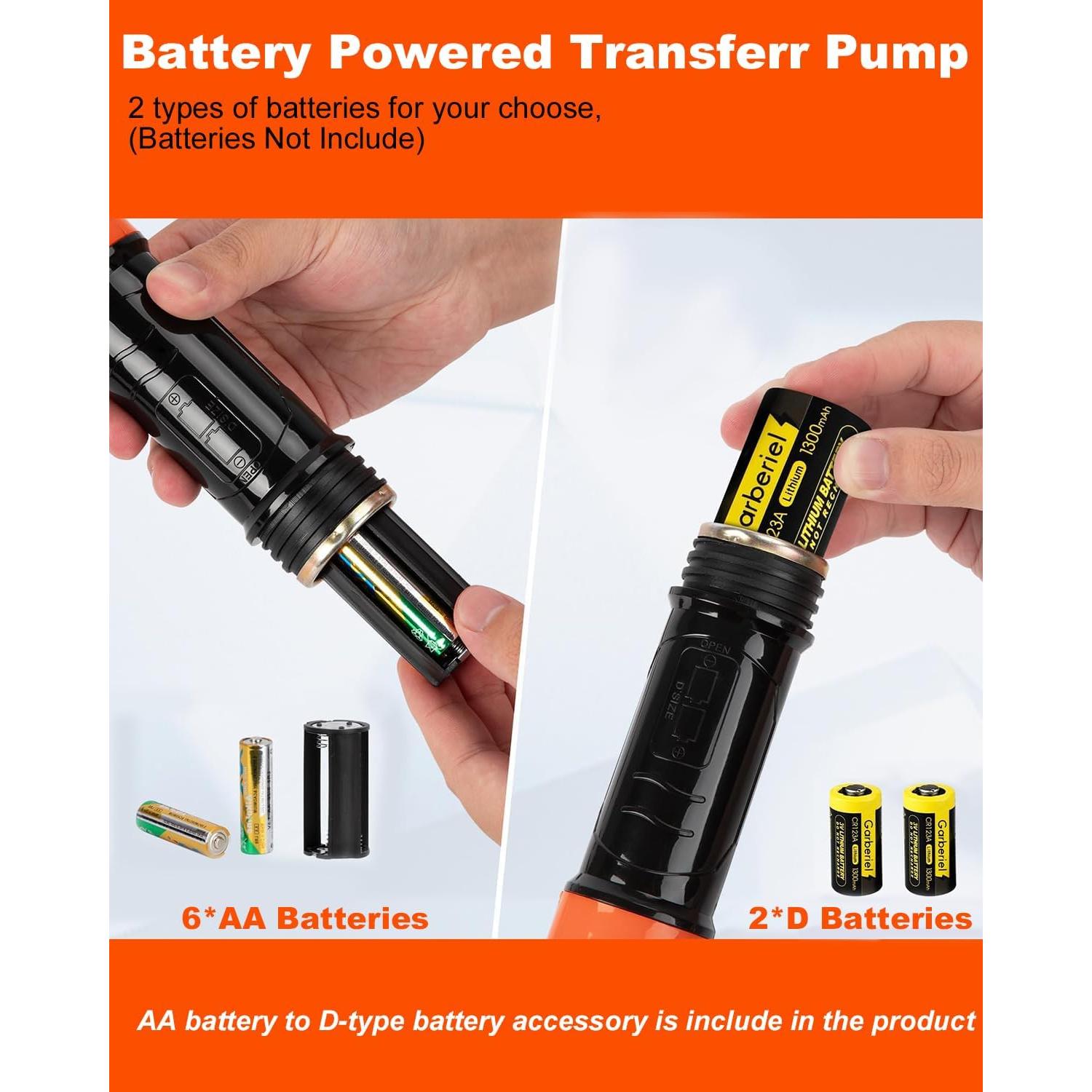 Bomba de Transferencia Eléctrica Portátil BestCosy 66459 2.4 GPM