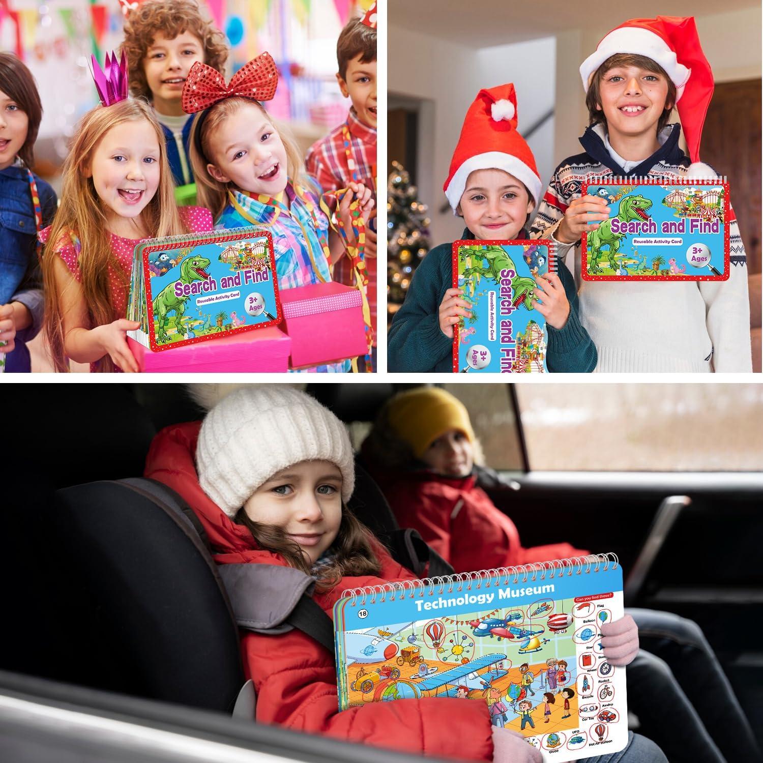 Libro de Actividades Buscar y Encontrar Elfew 24 Temas 3-8 Años