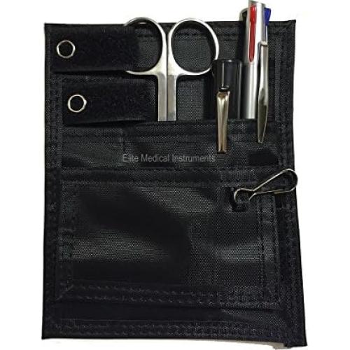 Kit Organizador de Bolsillo Negro Elite Medical 4 Piezas