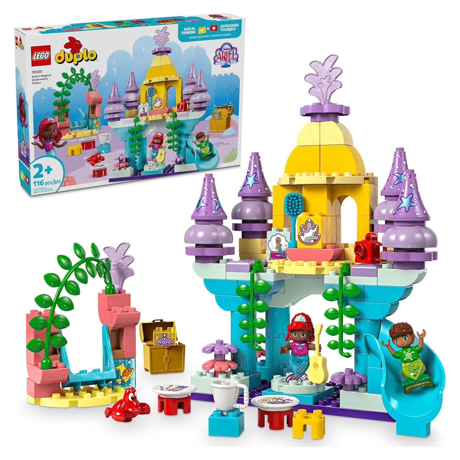 LEGO DUPLO Palacio Mágico Submarino Ariel 116 Piezas