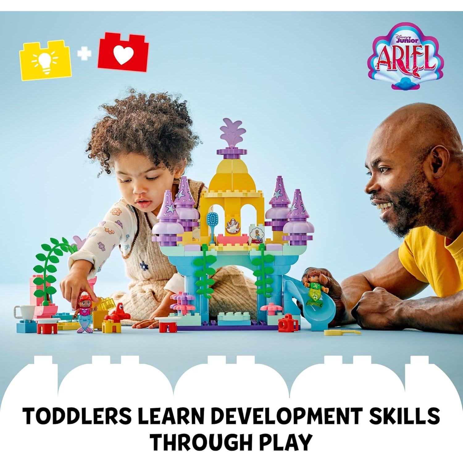 LEGO DUPLO Palacio Mágico Submarino Ariel 116 Piezas