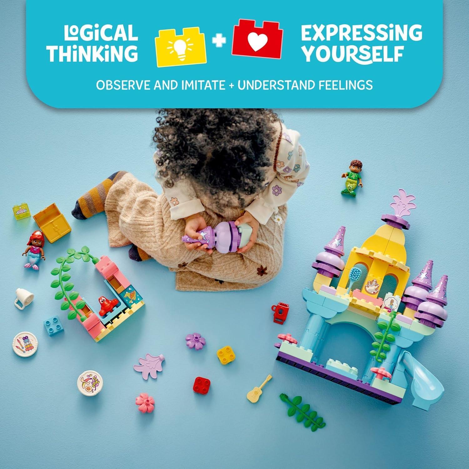 LEGO DUPLO Palacio Mágico Submarino Ariel 116 Piezas