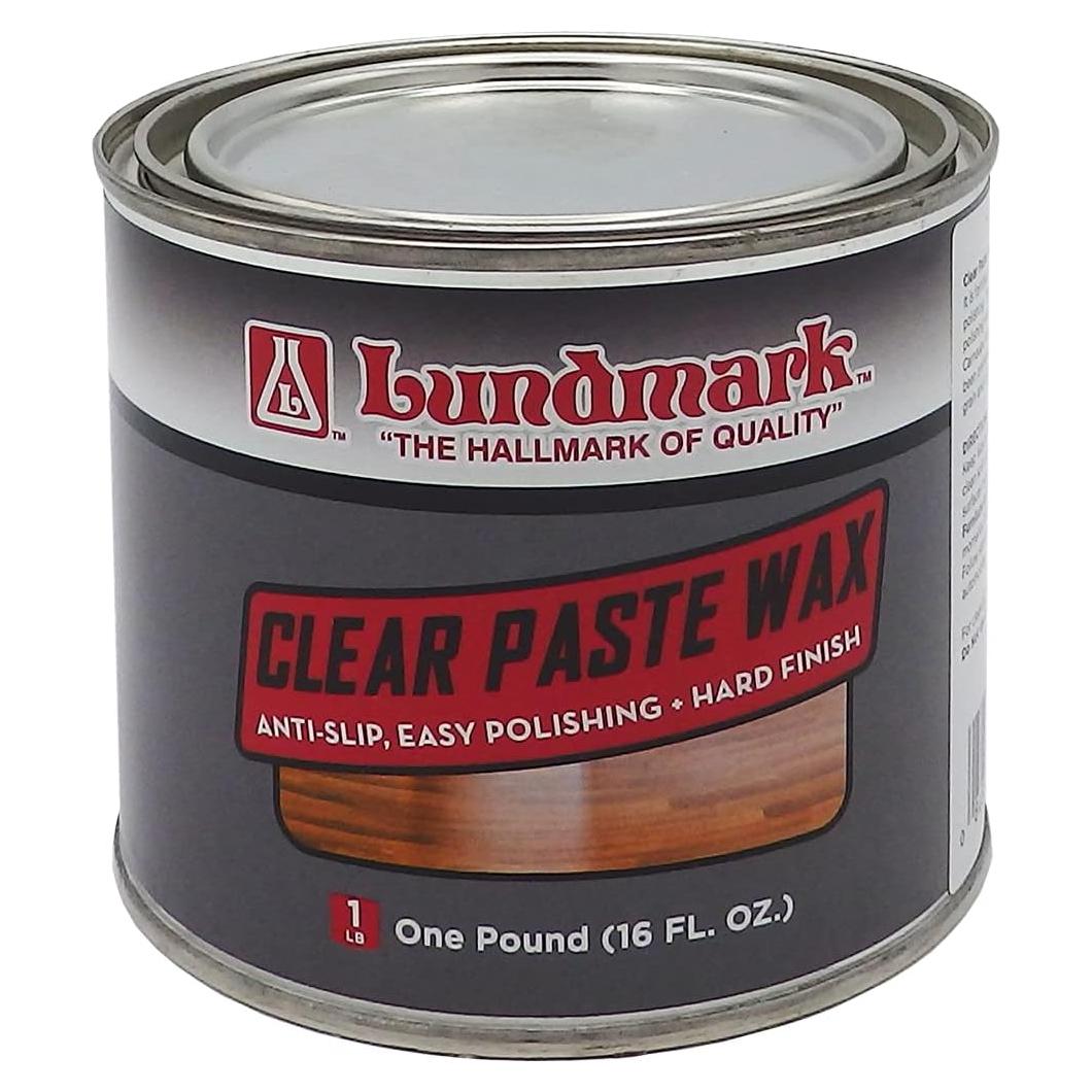 Cera de Carnauba Lundmark Transparente 0.45 kg para Madera