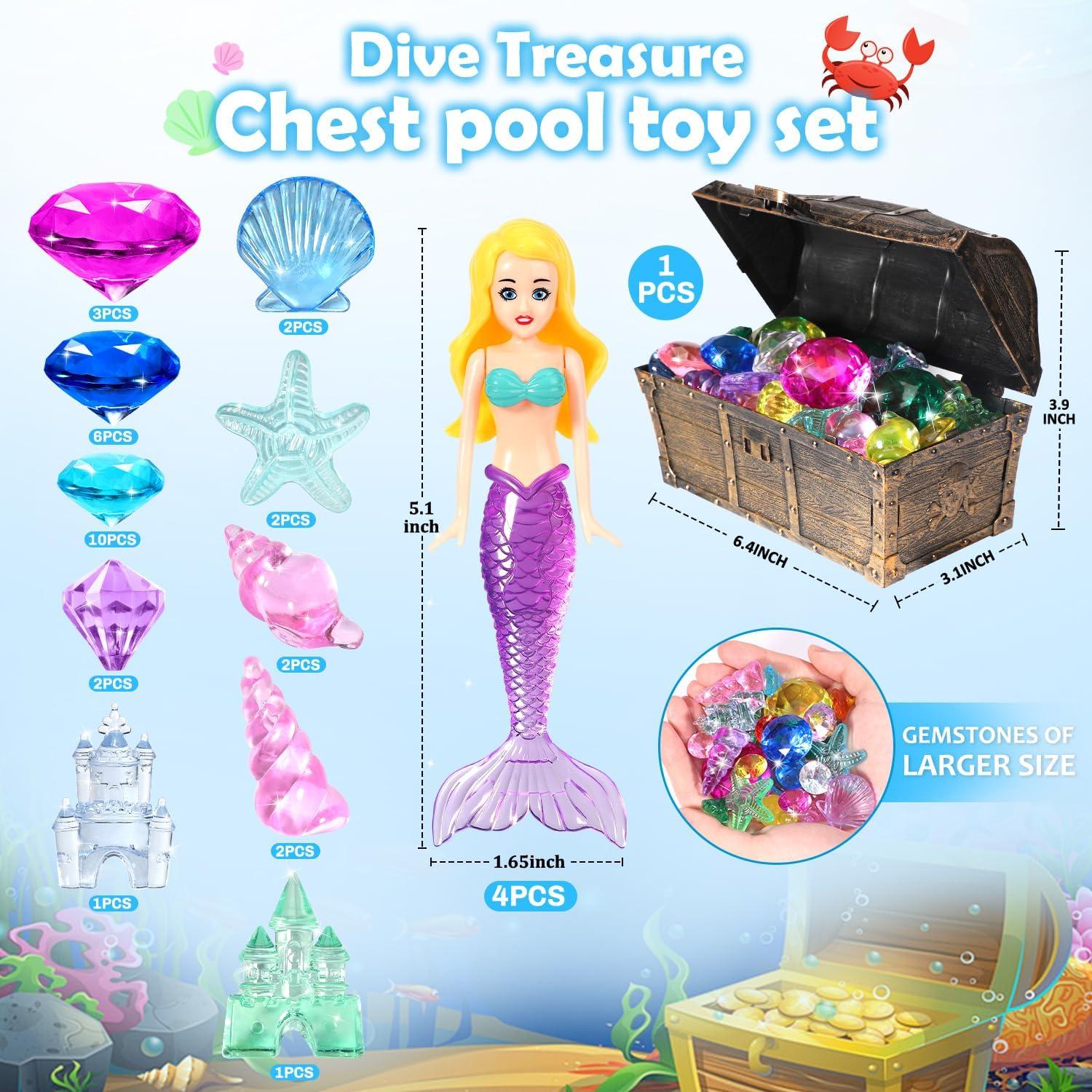 Conjunto de Juguetes de Buceo EIMMBD 36 Piezas para Niños