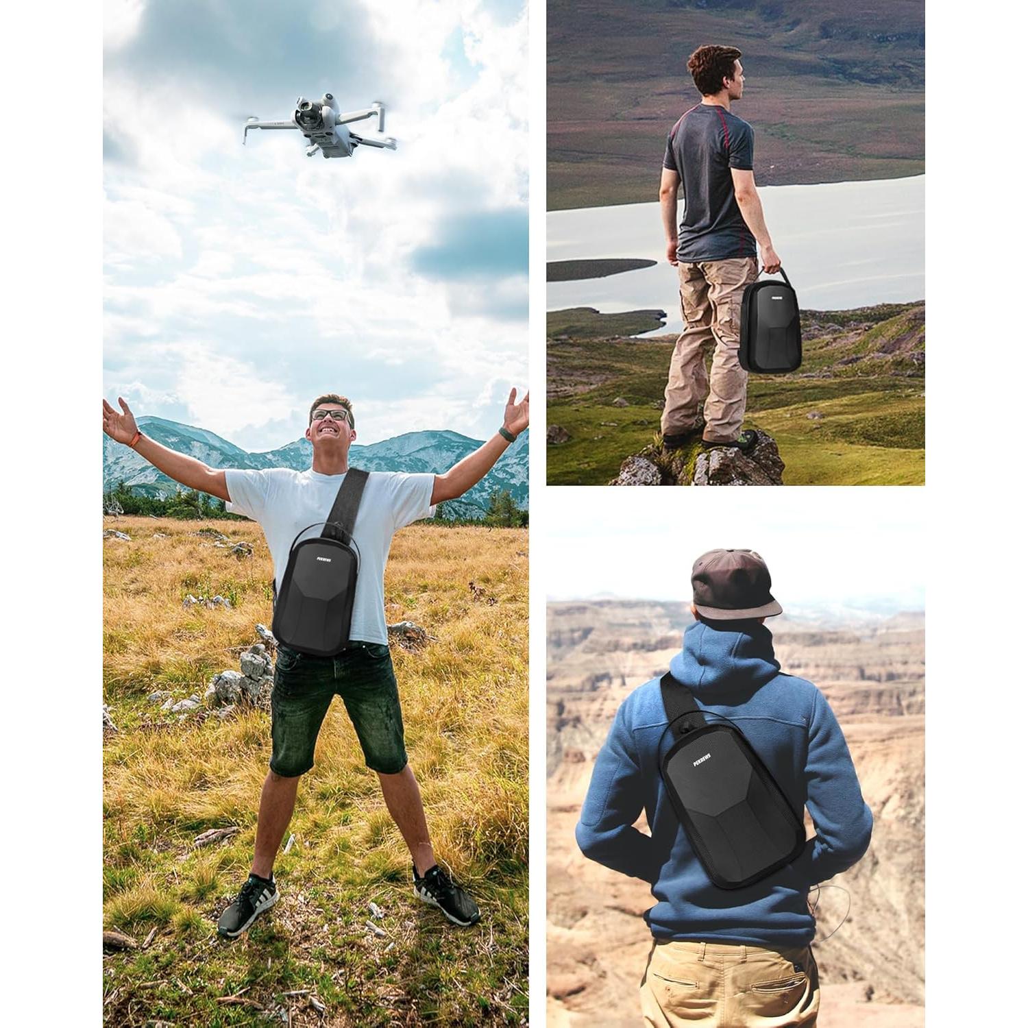 Funda Mochila PEKREWS Mini 4 Pro Impermeable 34x24cm