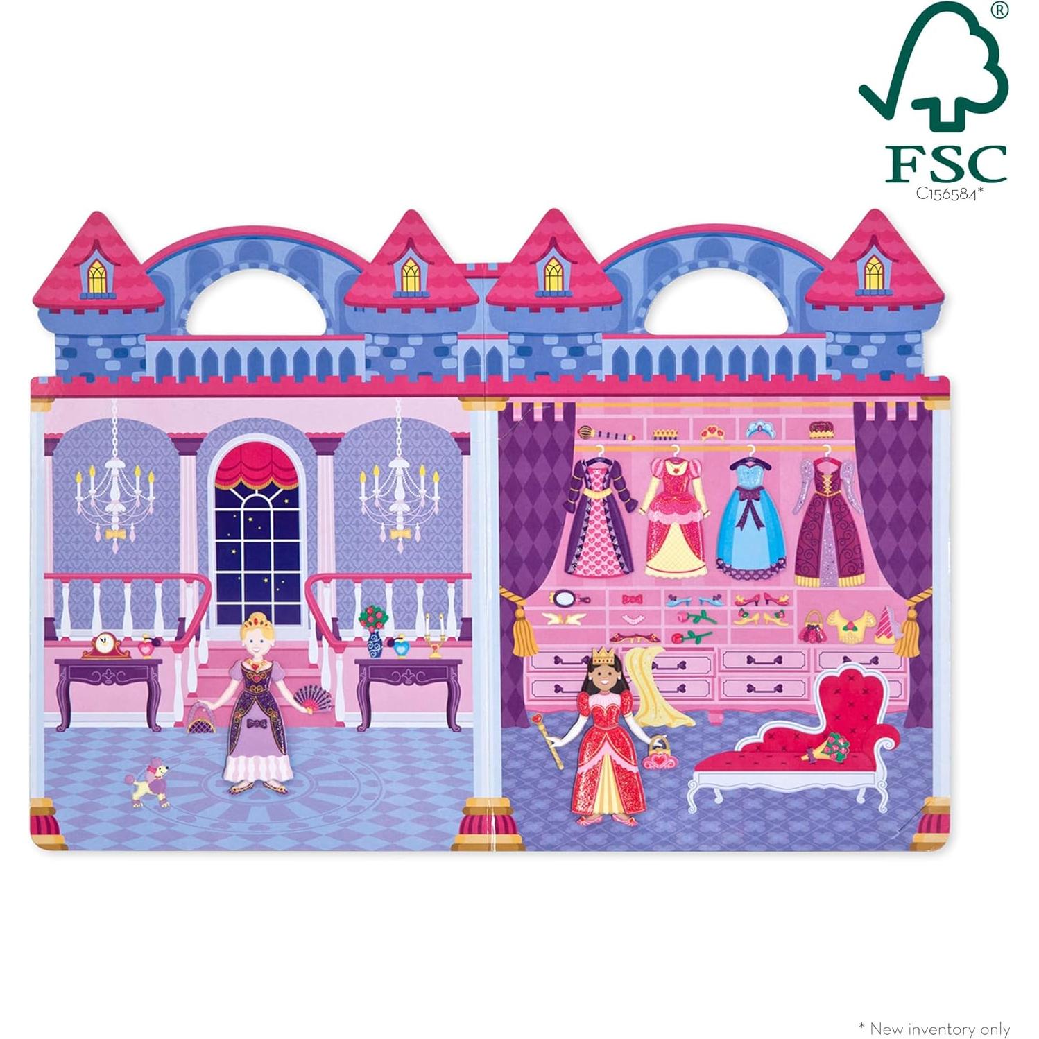 Conjunto de Stickers Puffy Reutilizables Melissa & Doug