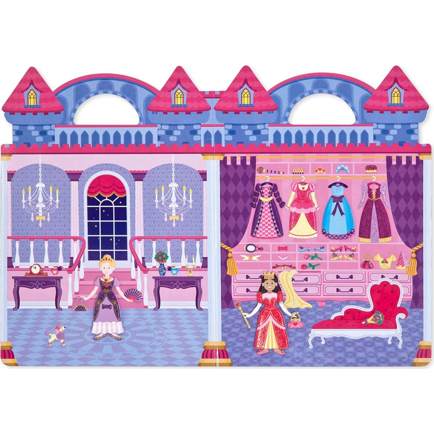 Conjunto de Stickers Puffy Reutilizables Melissa & Doug