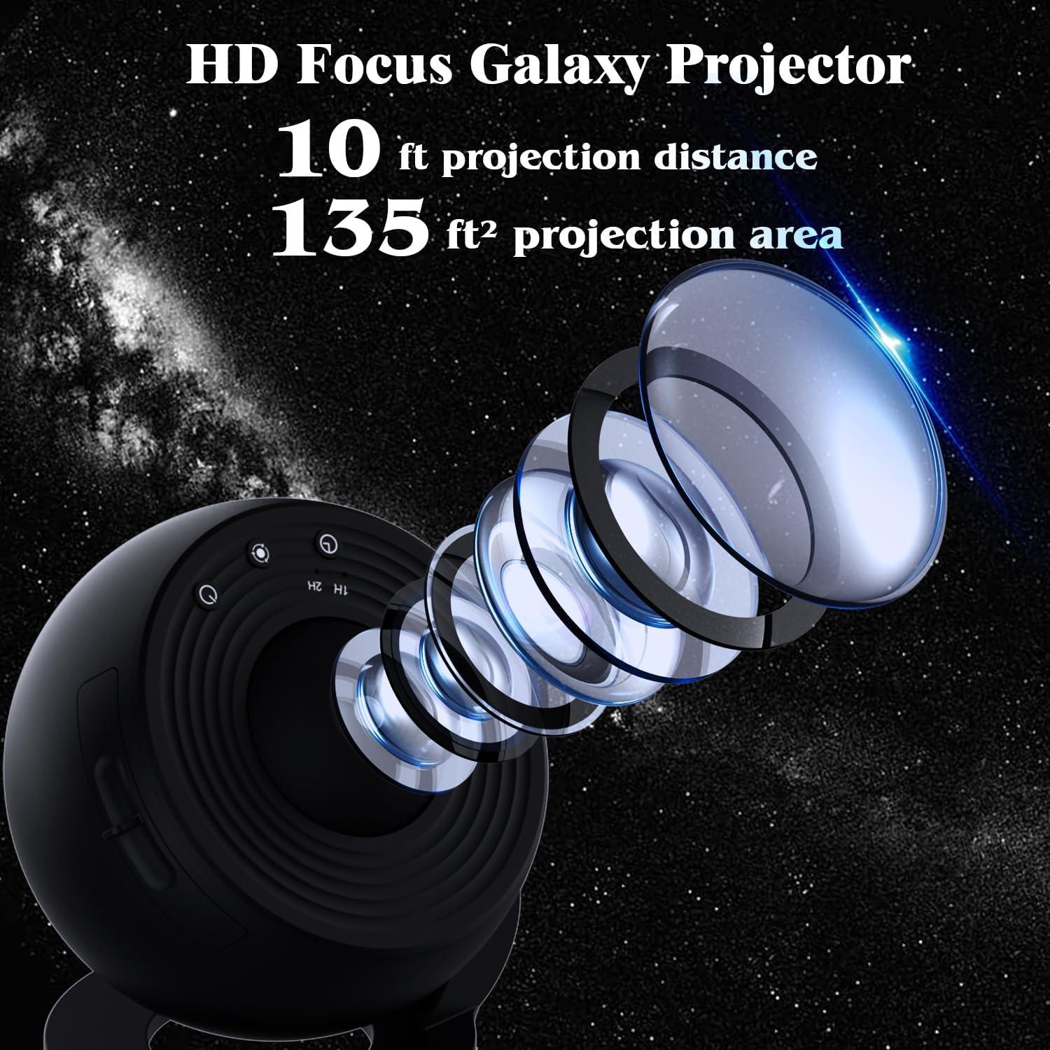 Proyector Planetario HD Galaxy Bolong BL-DQY02 13 Discos