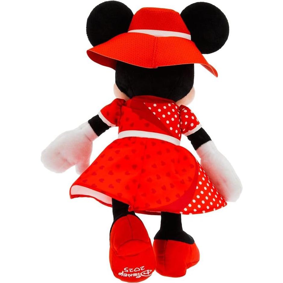 Peluche Minnie Mouse San Valentín Disney 30.48 cm Detalles Bordados