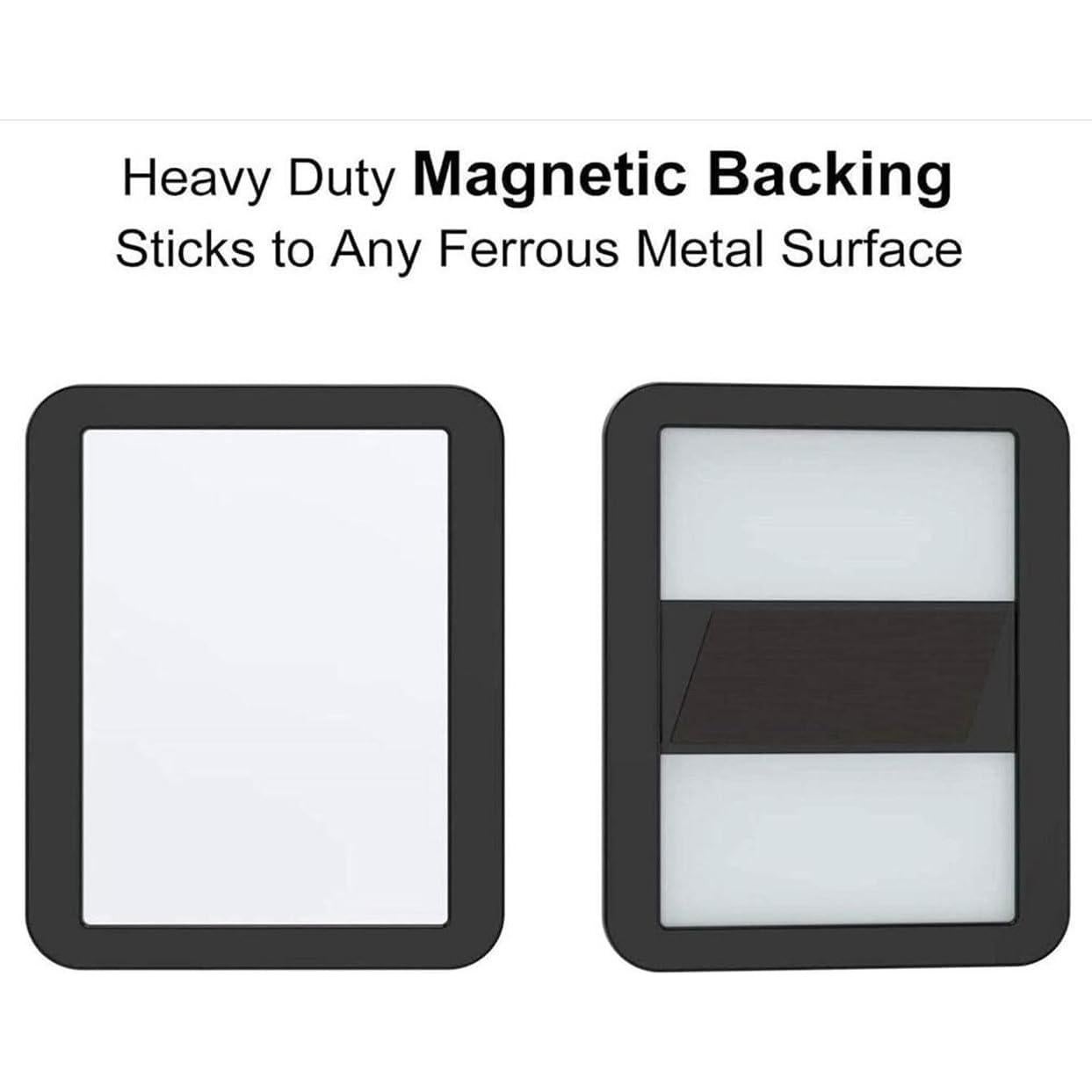 Espejo Magnético Mpowtech 12.7x17.8 cm Negro para Casillero