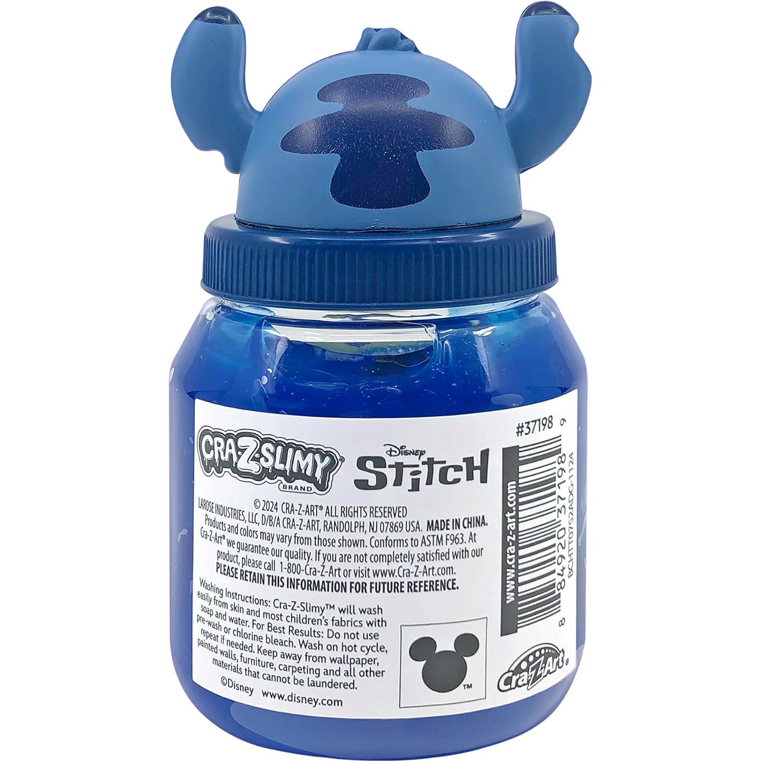 Slime Azul Brillante Disney Stitch 227g - Cra-Z-Art