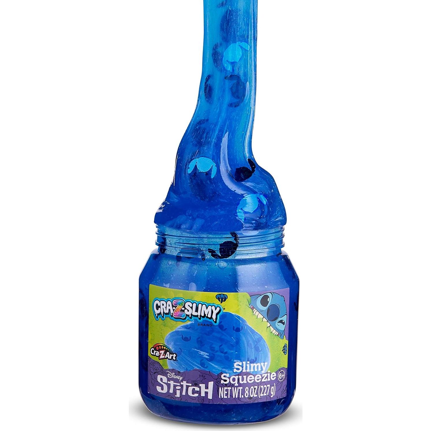 Slime Azul Brillante Disney Stitch 227g - Cra-Z-Art
