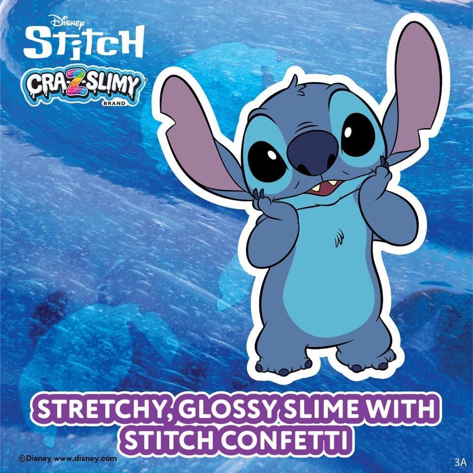 Slime Azul Brillante Disney Stitch 227g - Cra-Z-Art