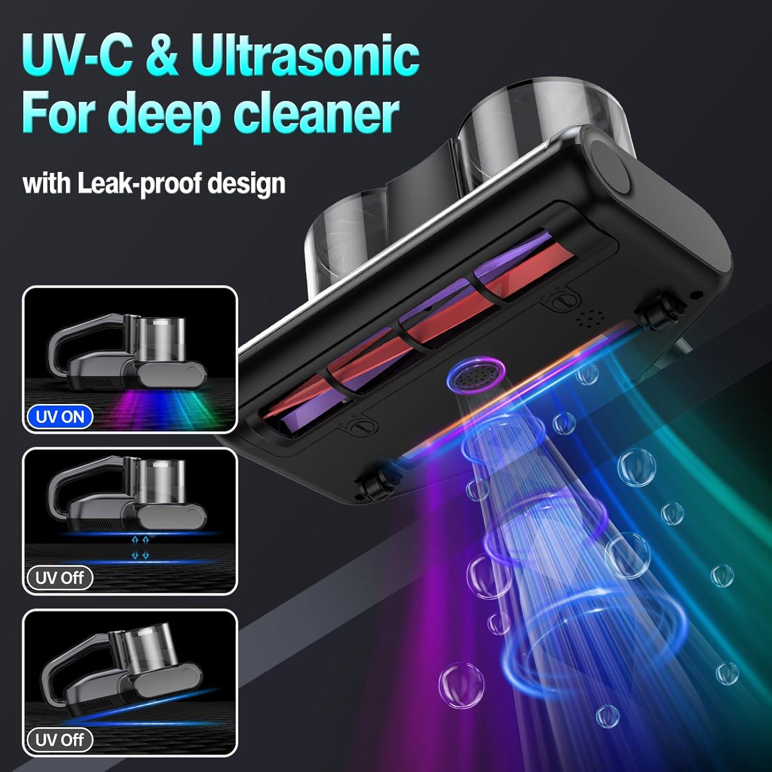 Limpiador de colchones YUFAC UVC-S1600-Pro 500W con luz UV-C