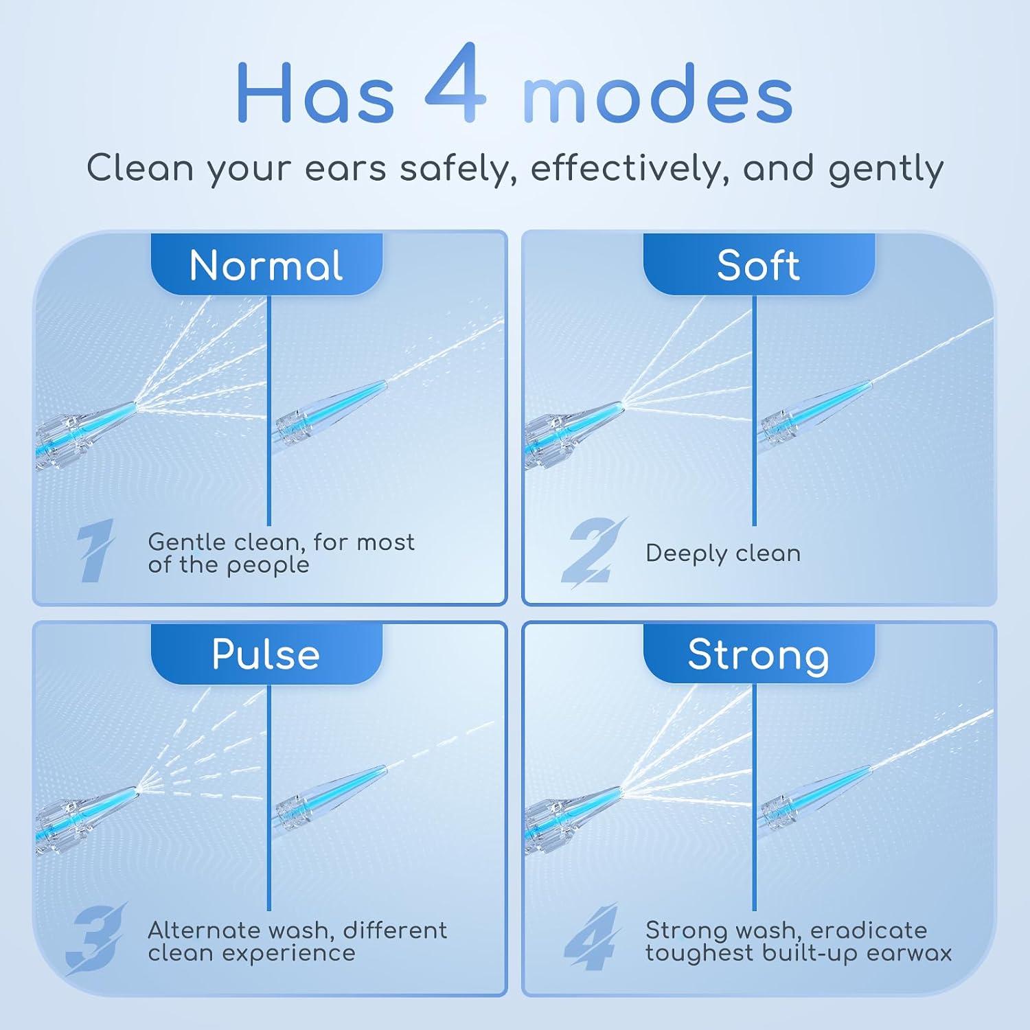 Kit de Limpieza de Oídos Eléctrico ENIFER con Cámara 1080P