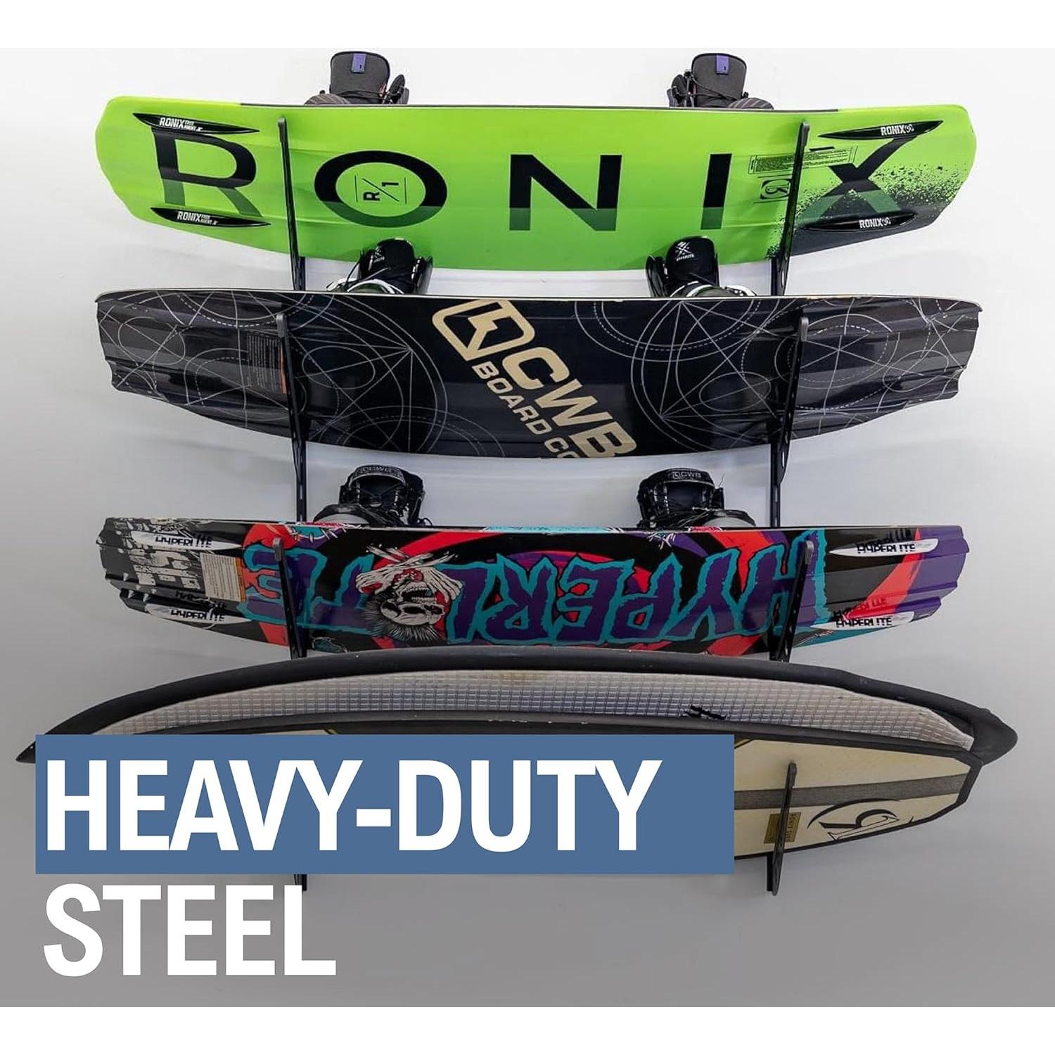 Soporte de Almacenamiento Ajustable StoreYourBoard XSR para 4 Wakeboards