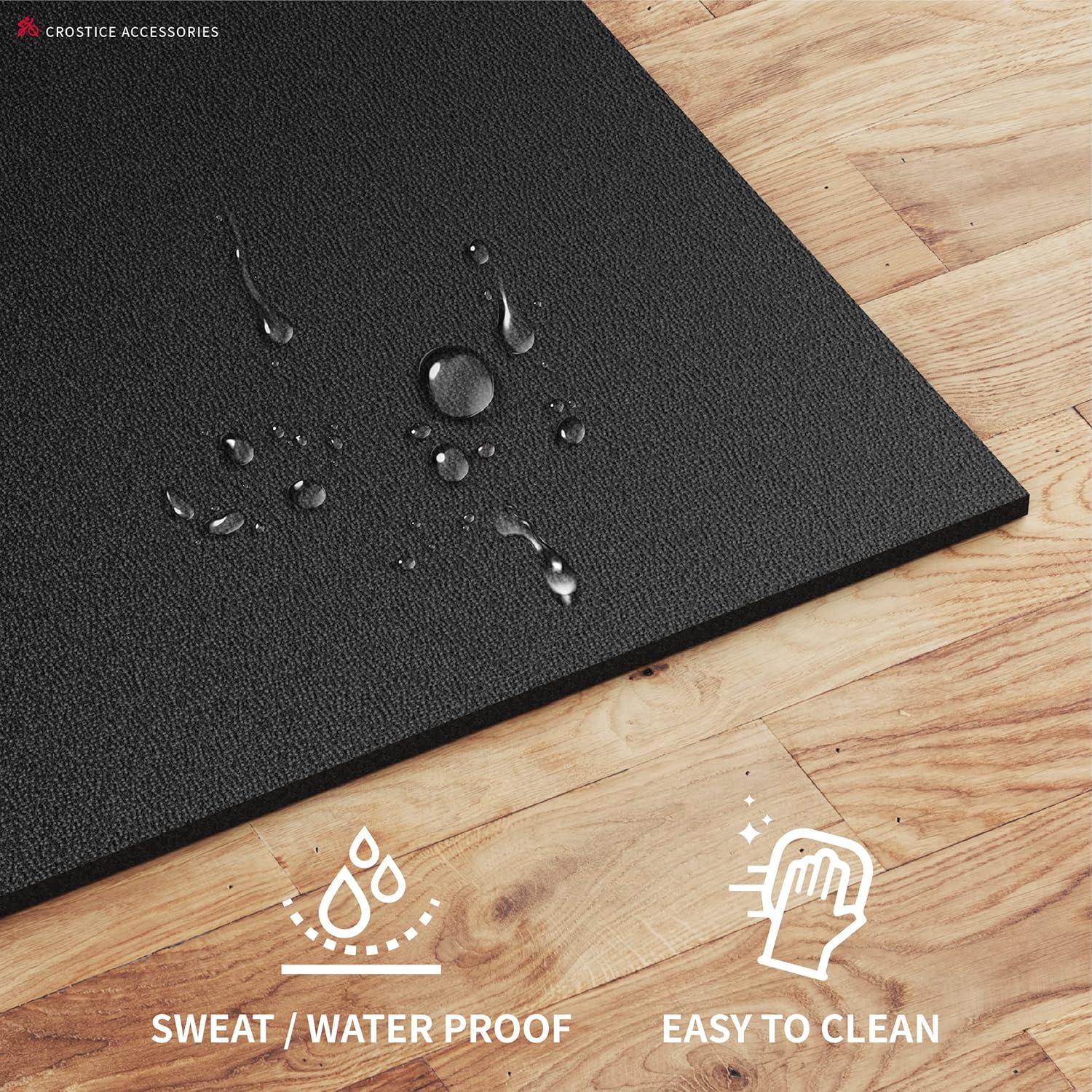 Alfombrilla Doble Antideslizante Crostice 30x61 cm para Bicicleta