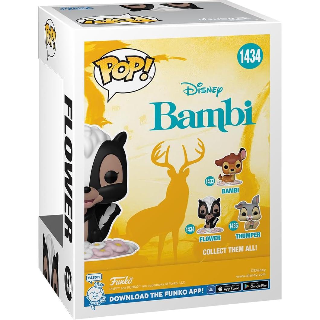 Funko POP! Bambi 80 Aniversario - Flower - Figura de Vinilo 9.5 cm