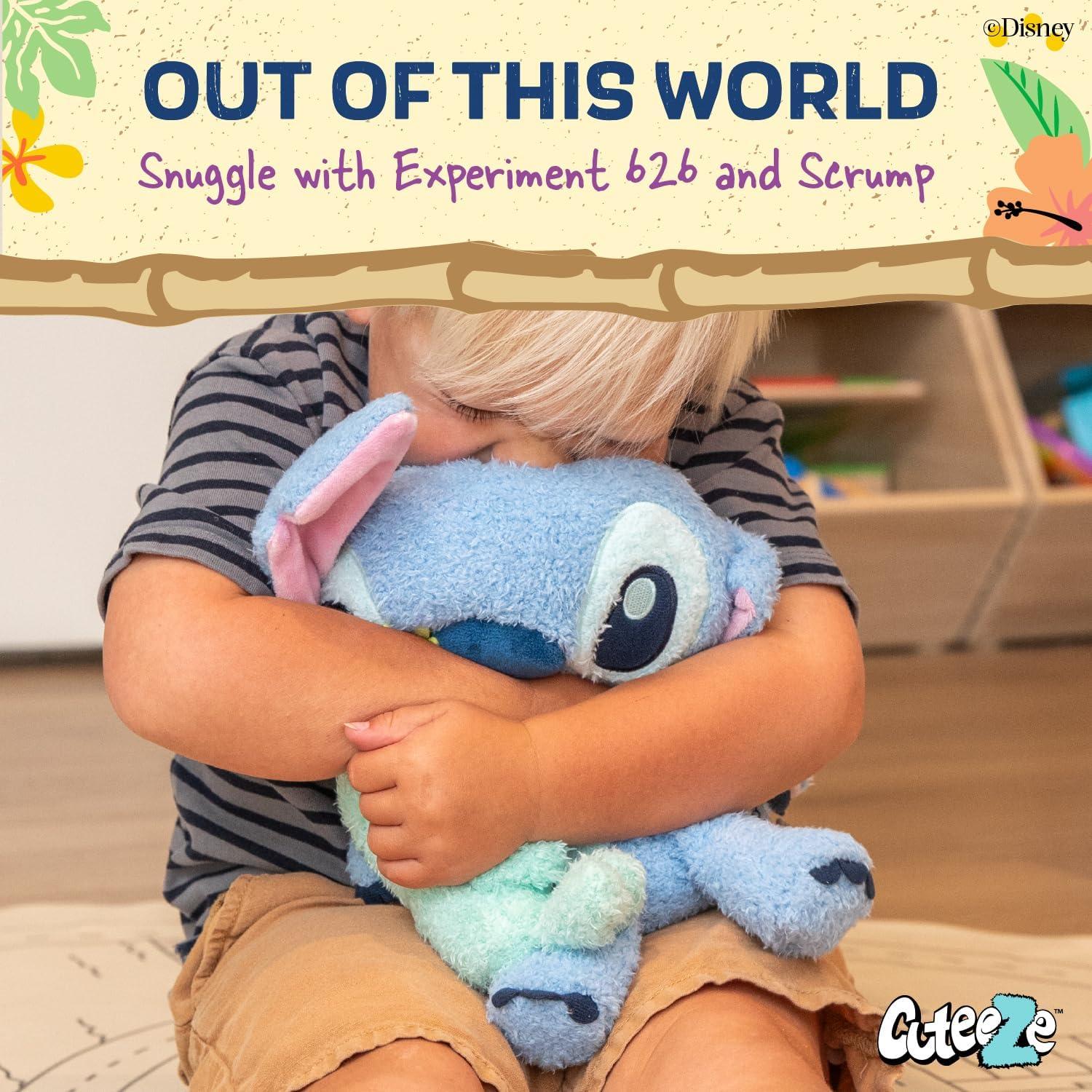 Peluche Disney Baby Stitch y Scrump Kids Preferred 27.9 cm