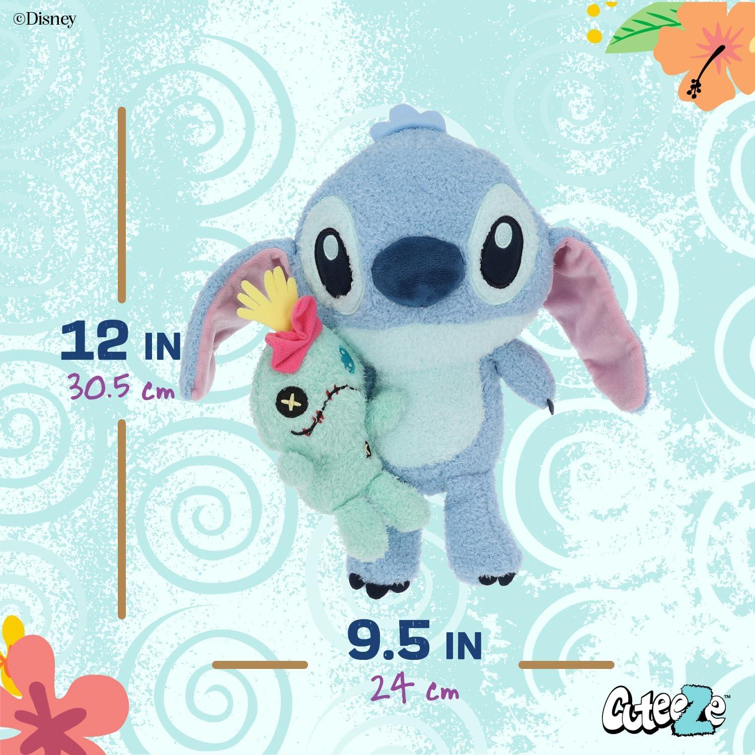 Peluche Disney Baby Stitch y Scrump Kids Preferred 27.9 cm