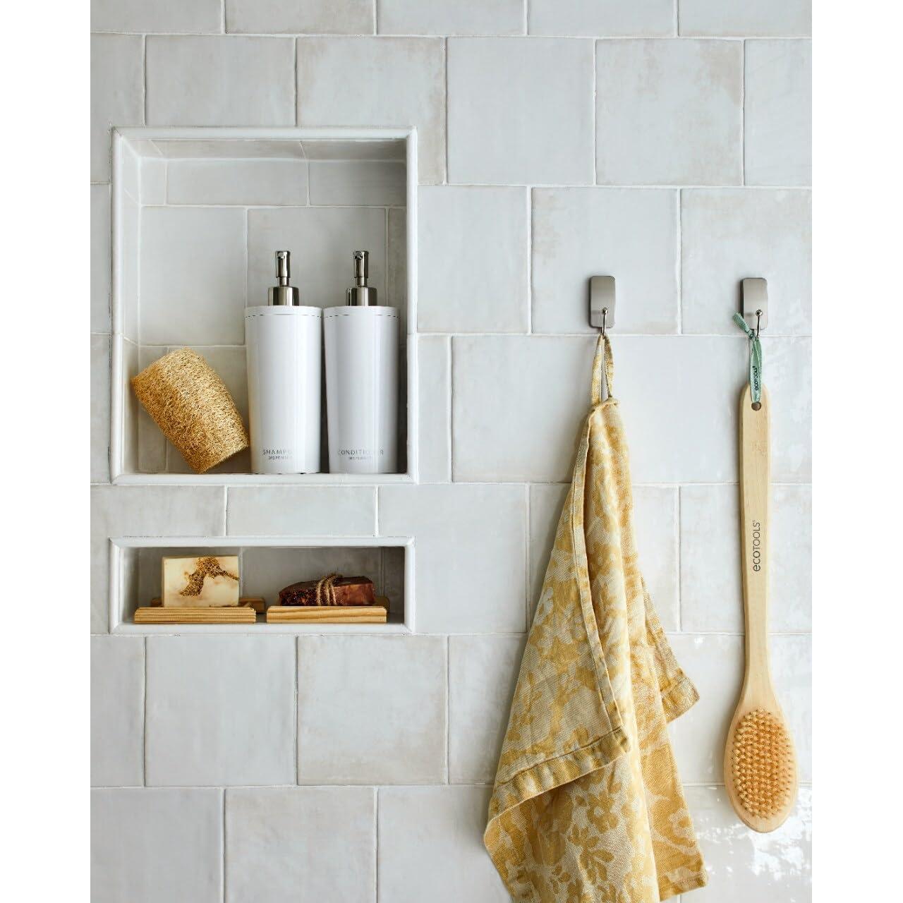 Gancho para Baño Command Acero Satinado 1 Gancho 450g