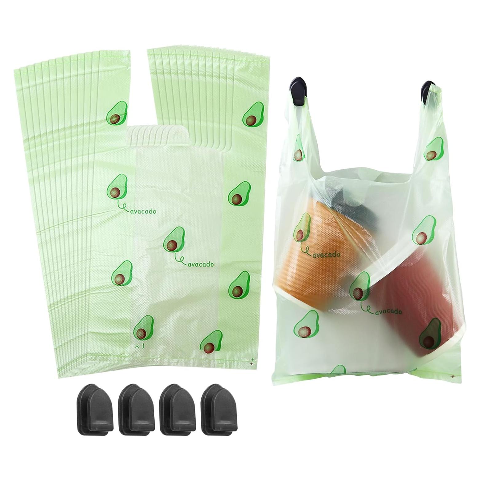 Bolsa de Basura Desechable Klyuqoz 200 Unidades Verde